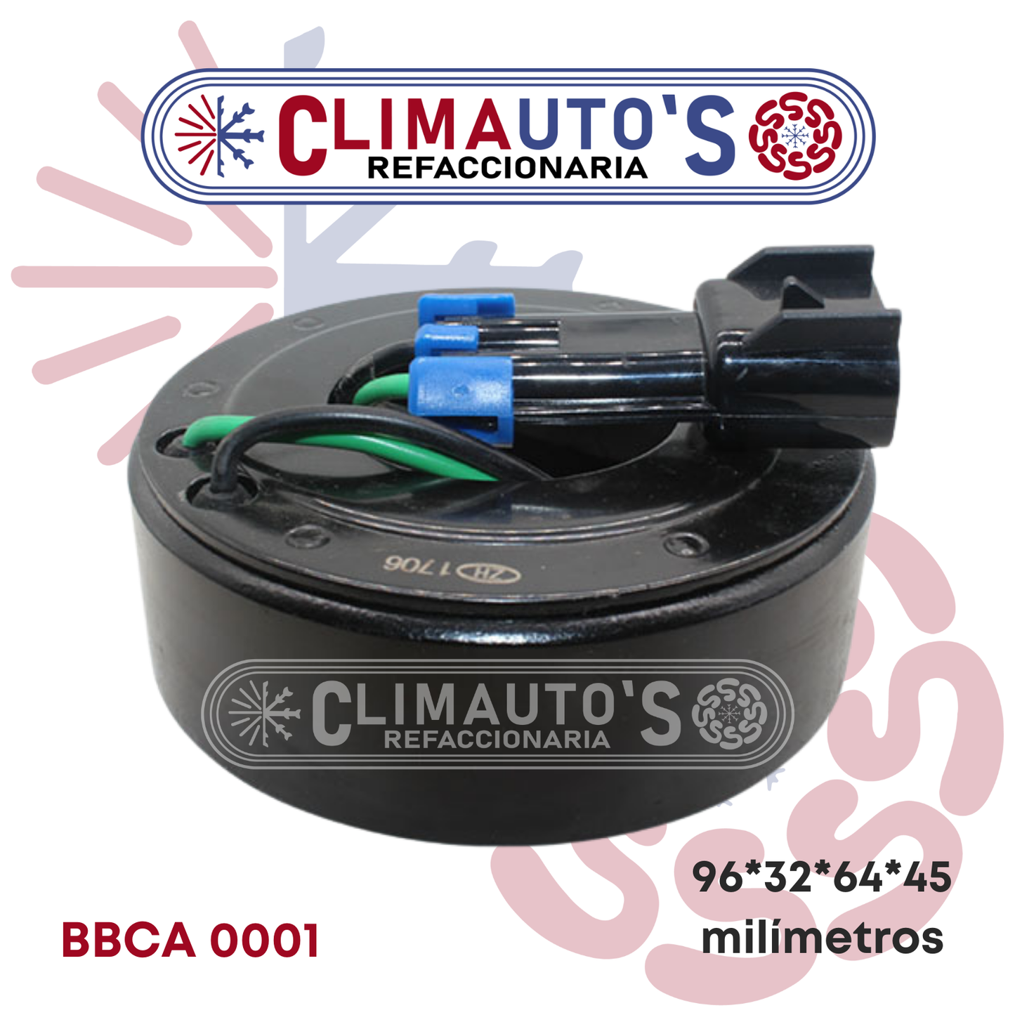 Bobina 709 sanden 12volts