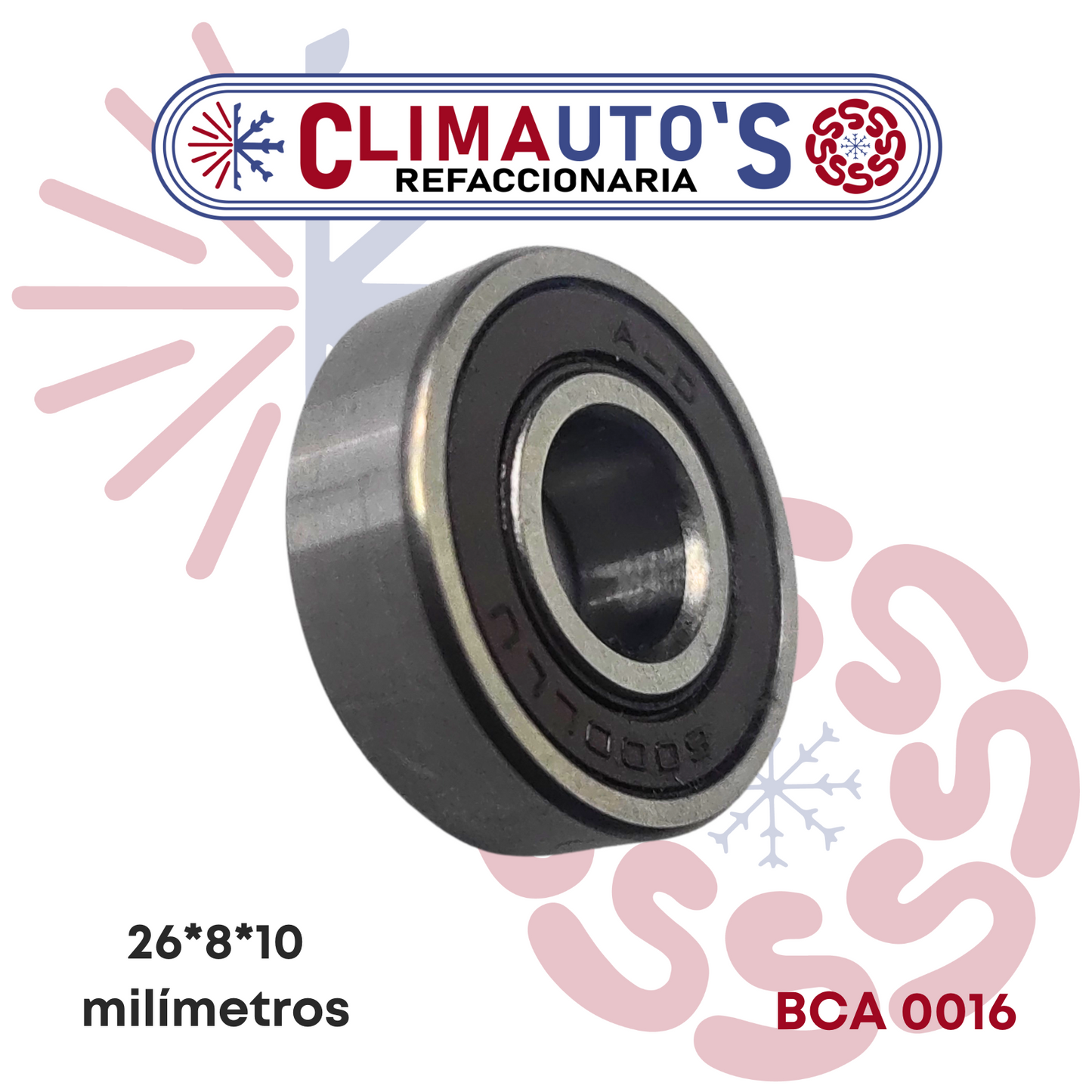 Balero para cuello de compresor Honda