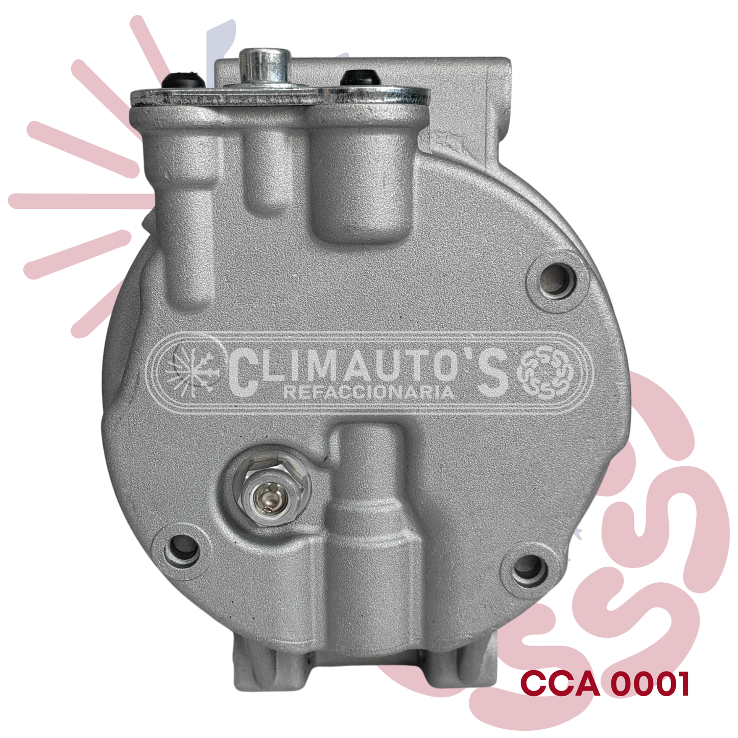 Compresor Chevrolet Aveo conexión Sealwasher Año 2013-2017