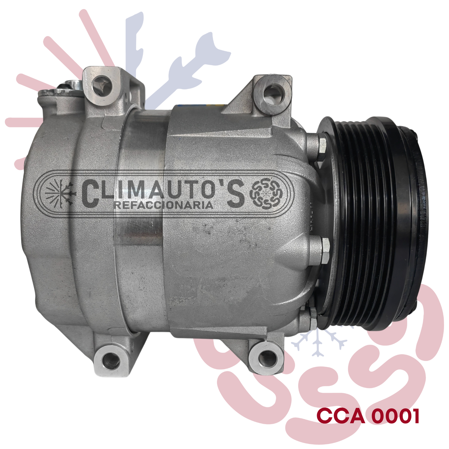 Compresor Chevrolet Aveo conexión Sealwasher Año 2013-2017