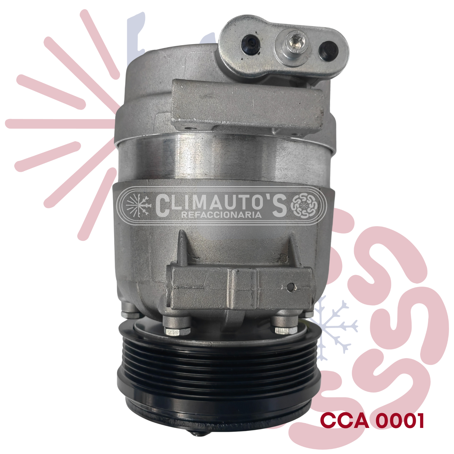 Compresor Chevrolet Aveo conexión Sealwasher Año 2013-2017