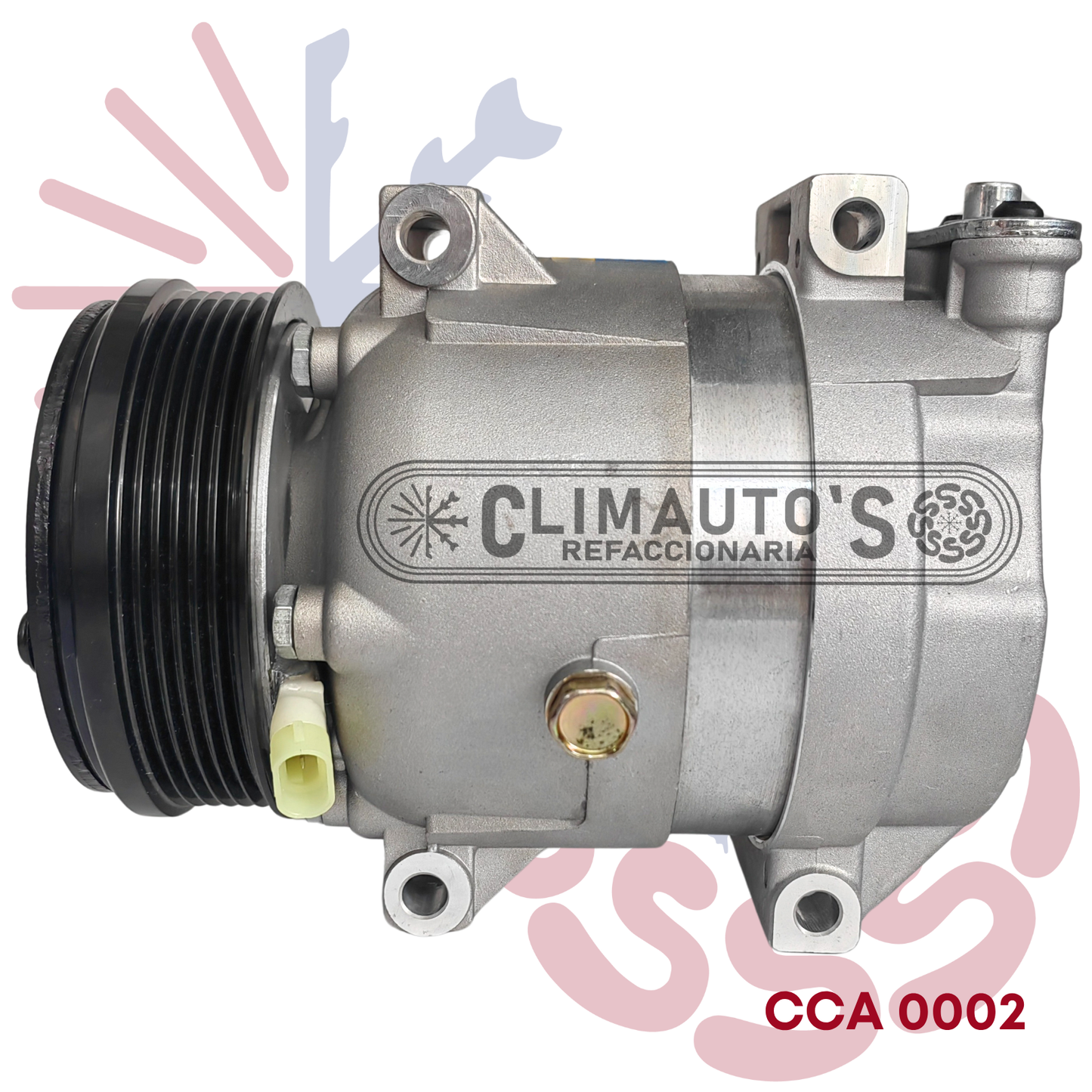 Compresor Chevrolet Aveo conexión de orring Año 2006-2010