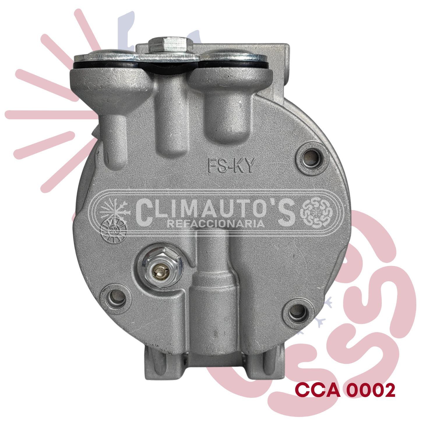 Compresor Chevrolet Aveo conexión de orring Año 2006-2010