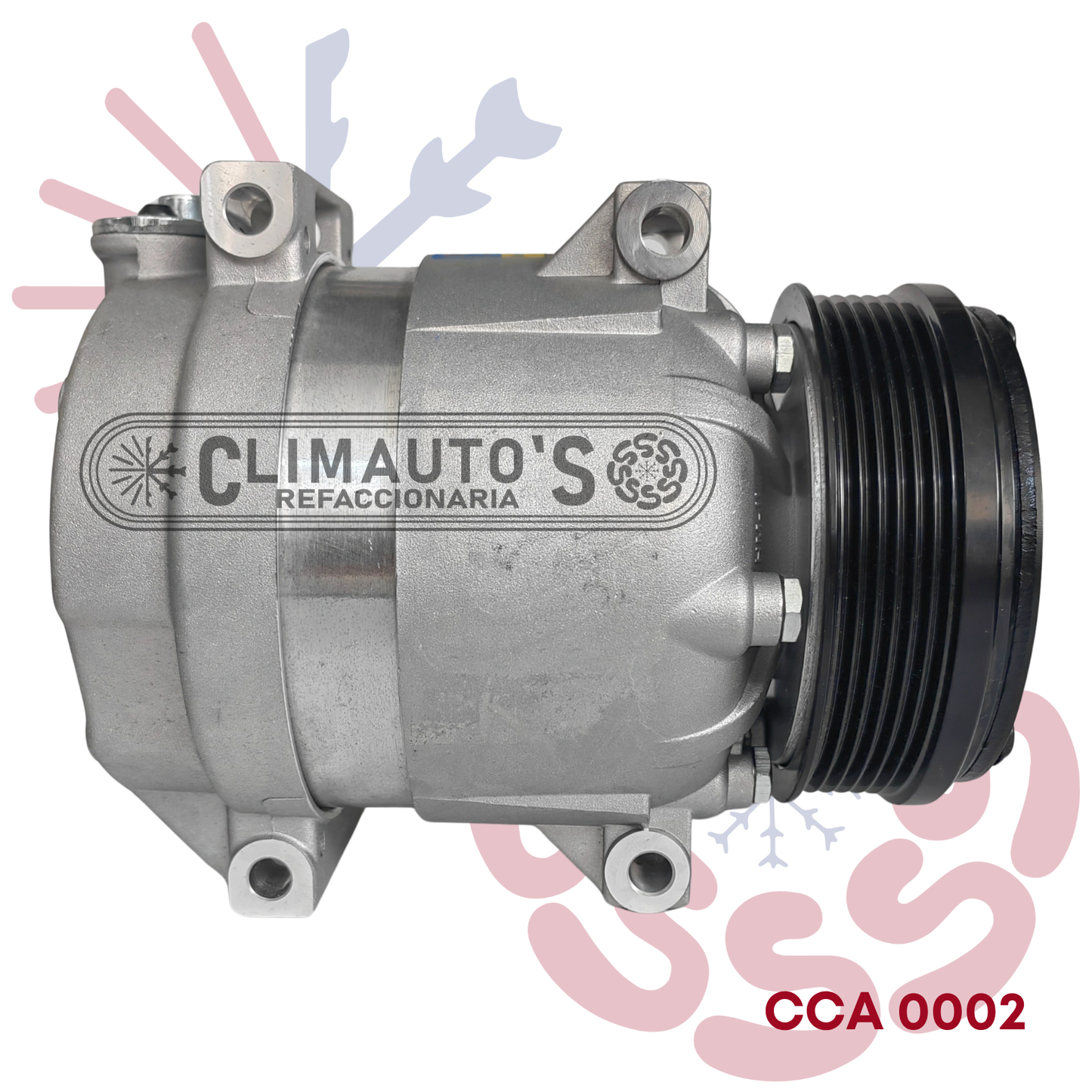 Compresor Chevrolet Aveo conexión de orring Año 2006-2010