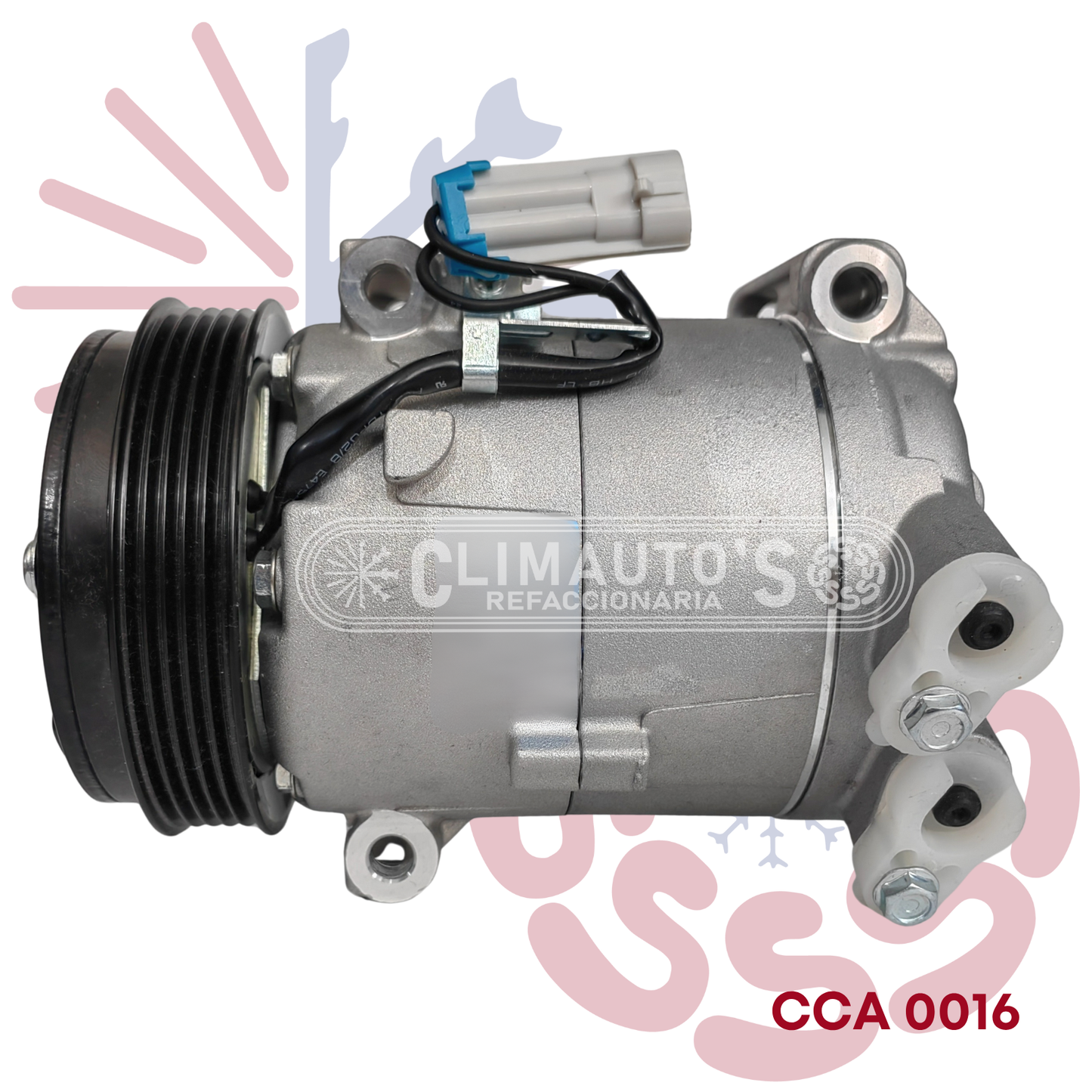 Compresor Fiat Mobi, Uno, Palio / Dodge RAM 700 Año 2005-2022