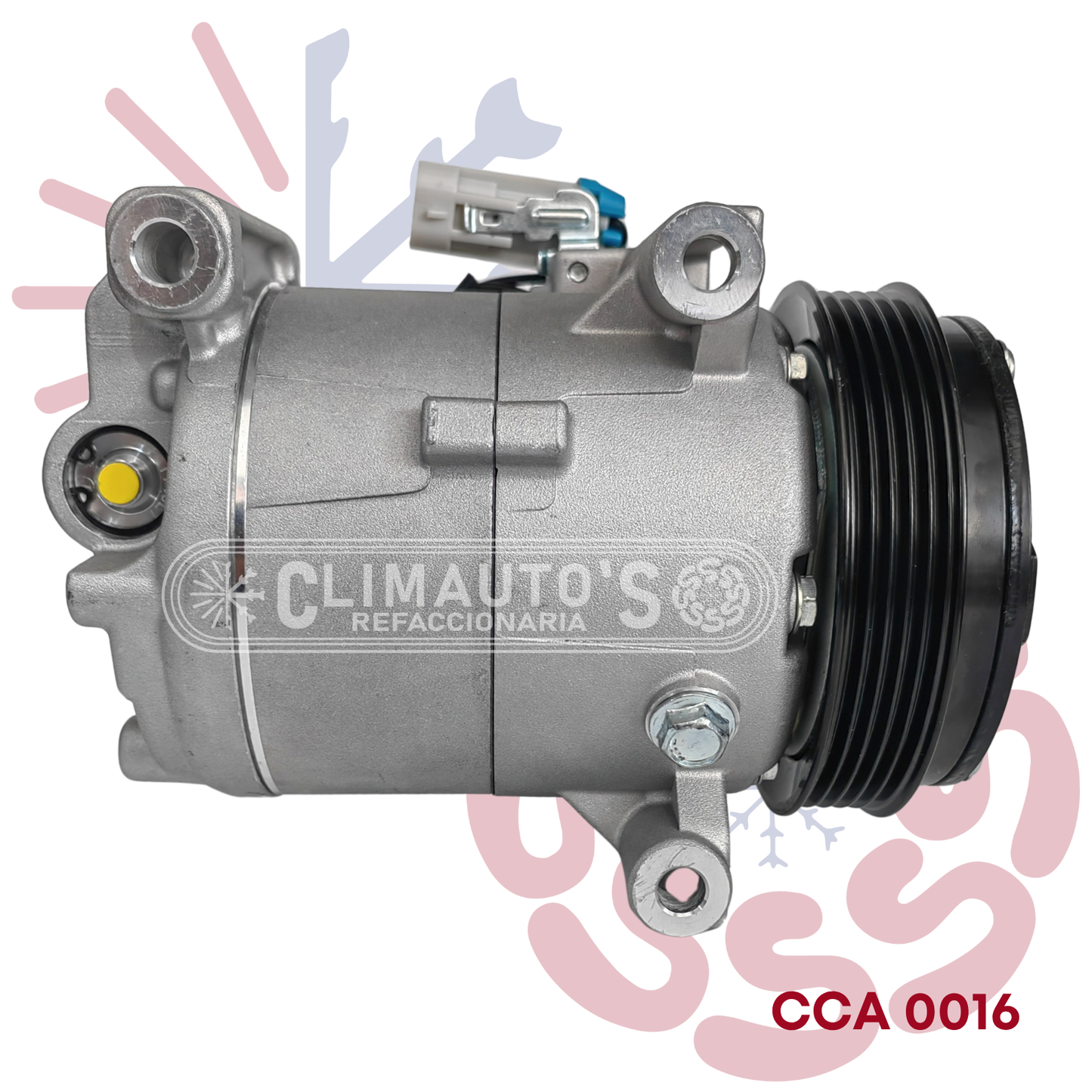 Compresor Fiat Mobi, Uno, Palio / Dodge RAM 700 Año 2005-2022