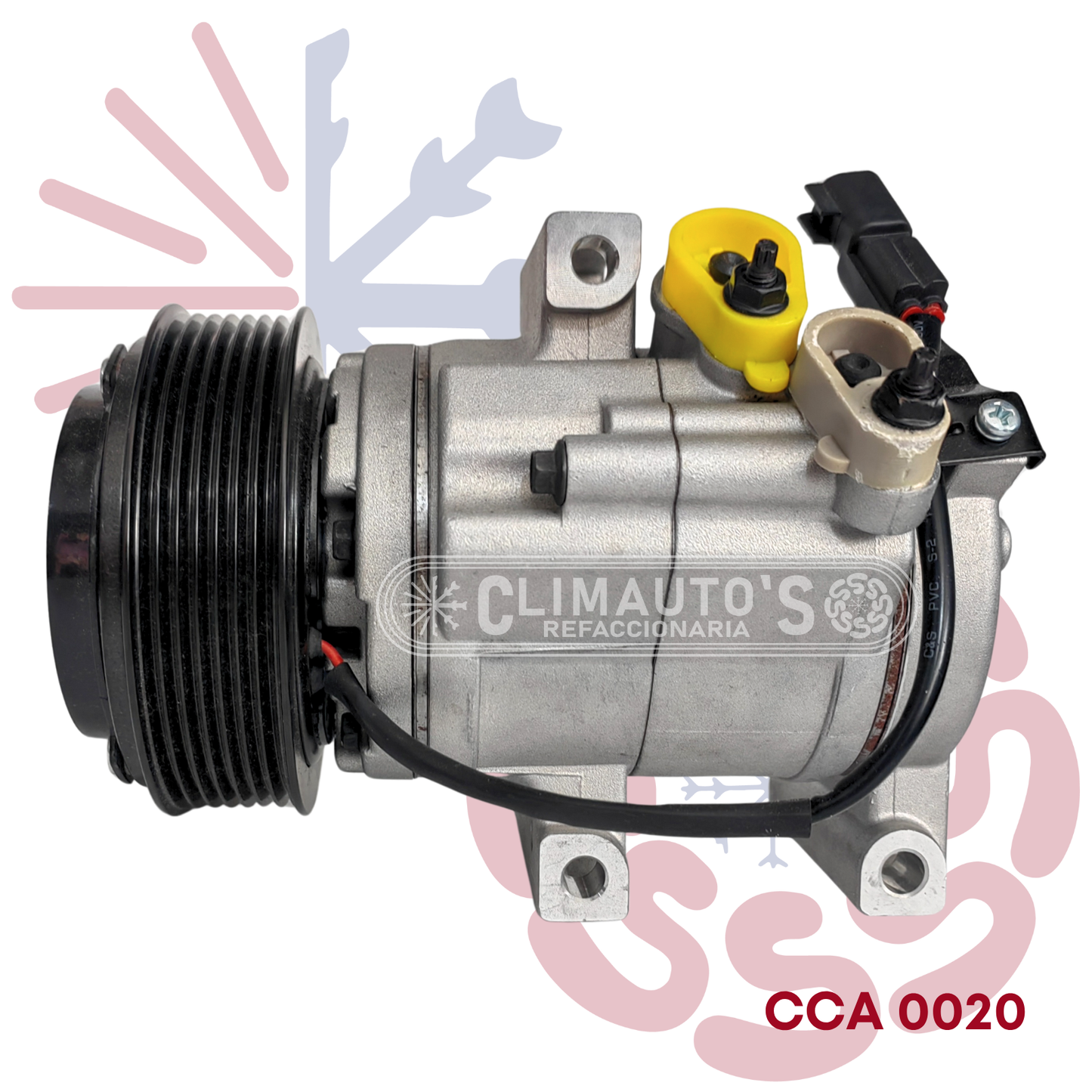 Compresor Ford Ranger / Mazda BT50 7pk (Diesel) Año 2011-2015