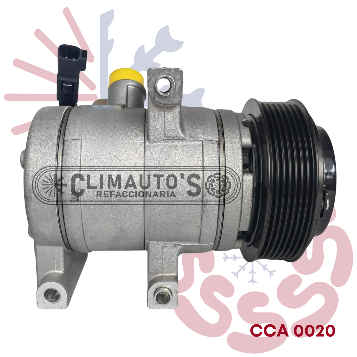 Compresor Ford Ranger / Mazda BT50 7pk (Diesel) Año 2011-2015