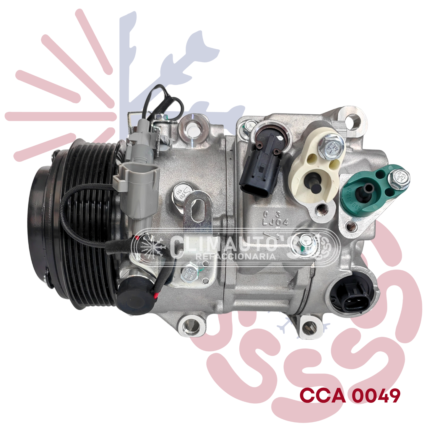 Compresor Toyota Highlander, Camry, Sienna, Avalon 7pk Año 2011-2018