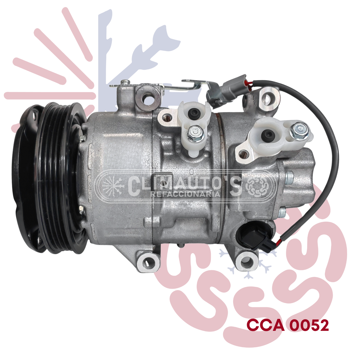 Compresor Toyota Yaris 4pk Año 2011-2016