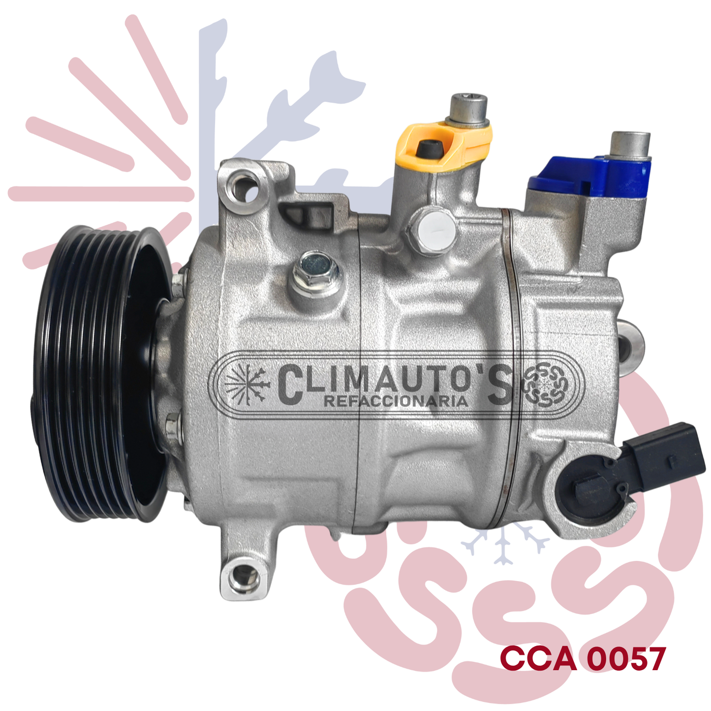 Compresor Volkswagen Golf, Tiguan 2.0, Jetta, GTI, Tacos / Audi Q3 2.0, A1 1.4