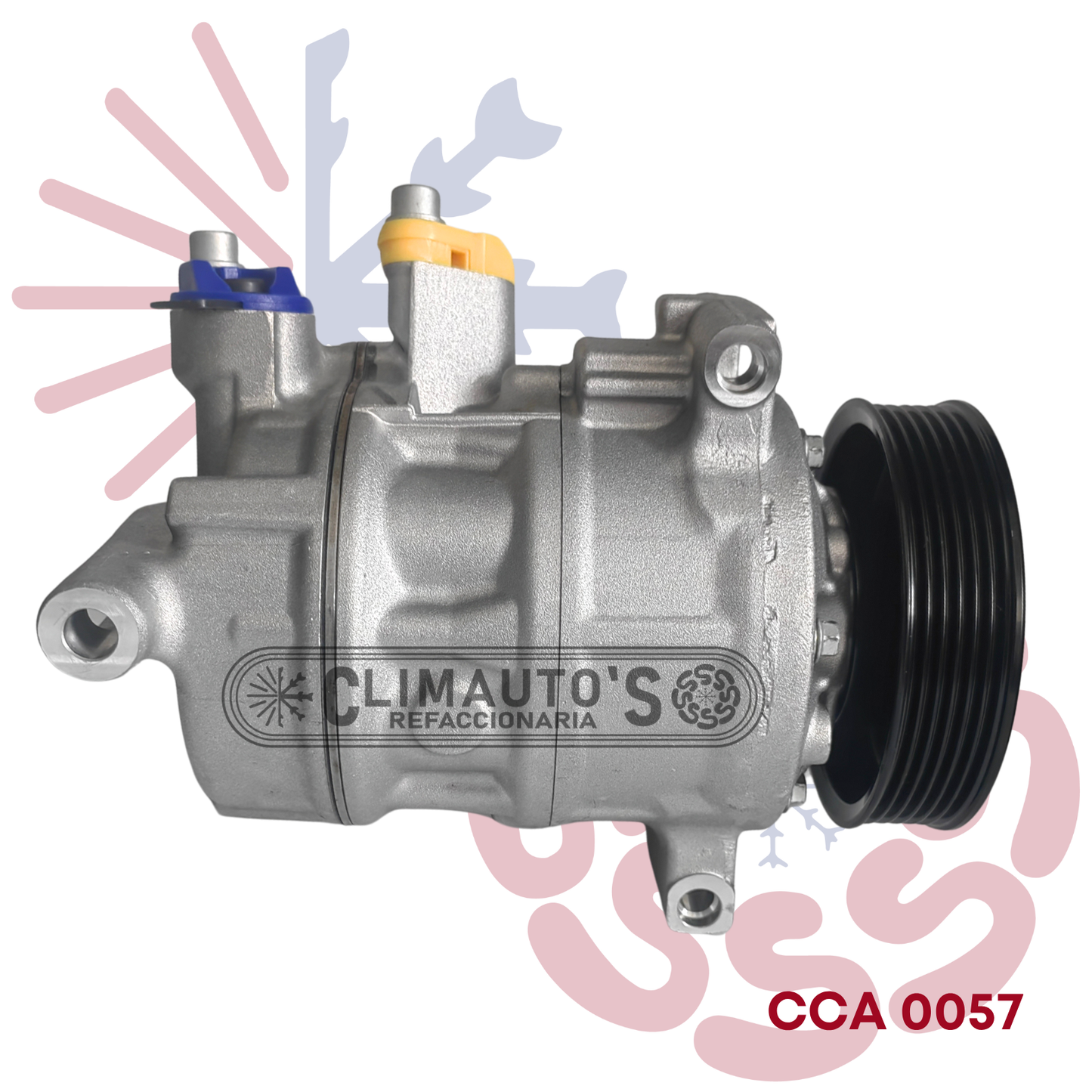 Compresor Volkswagen Golf, Tiguan 2.0, Jetta, GTI, Tacos / Audi Q3 2.0, A1 1.4