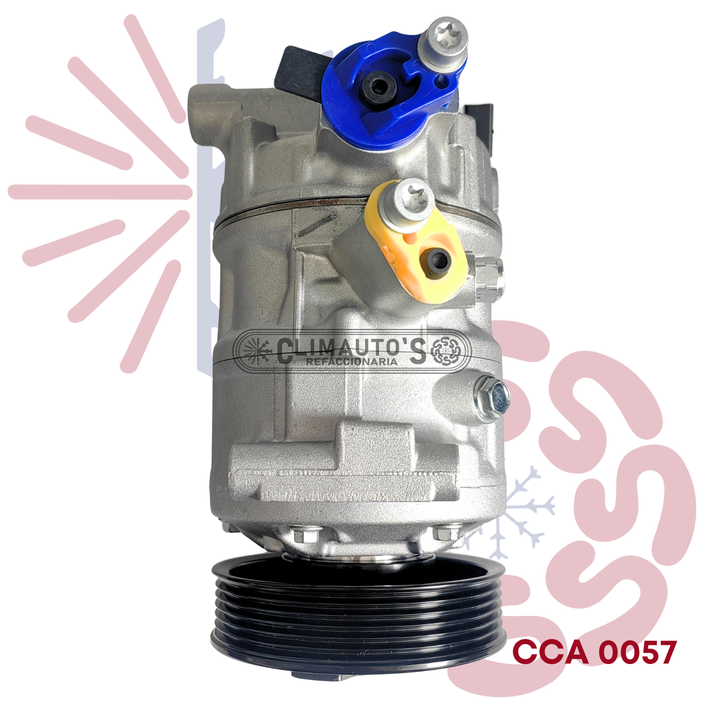 Compresor Volkswagen Golf, Tiguan 2.0, Jetta, GTI, Tacos / Audi Q3 2.0, A1 1.4