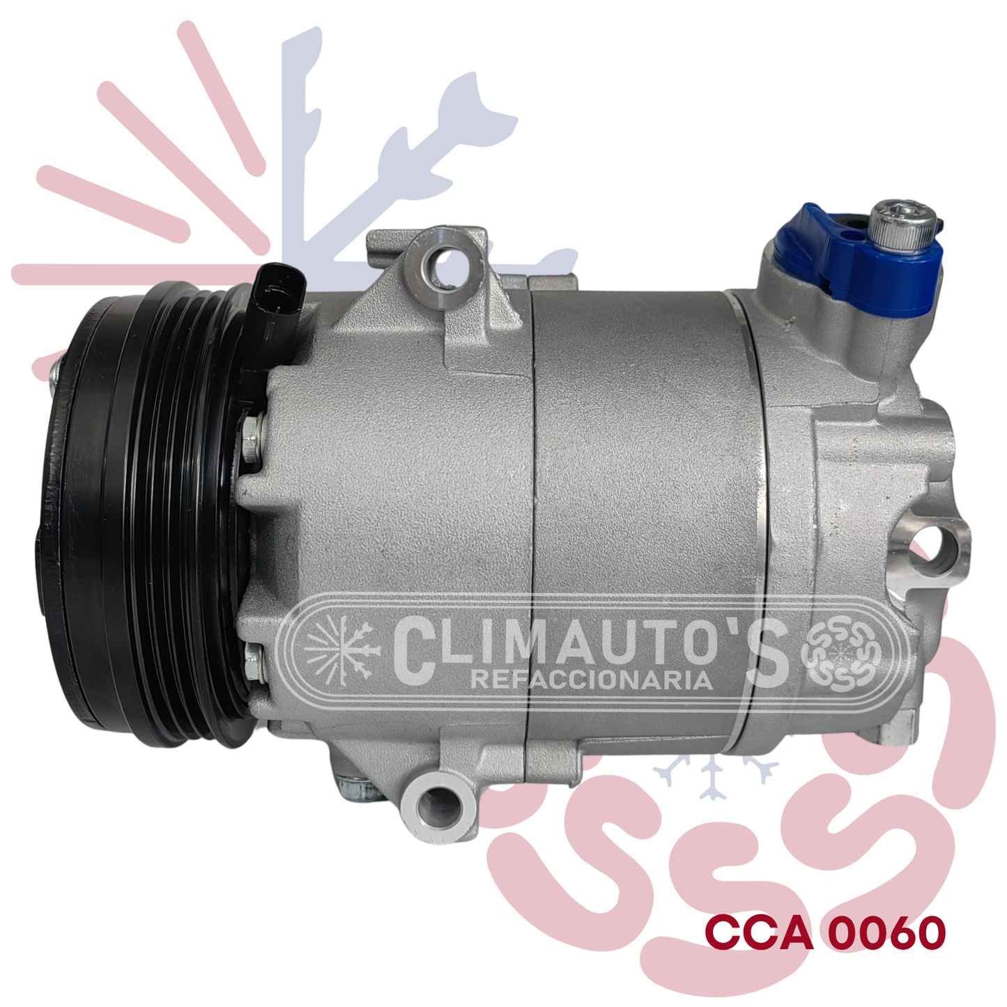Compresor Volkswagen Saveiro, Gol, Lupo, Crossfox Año 2009-2023