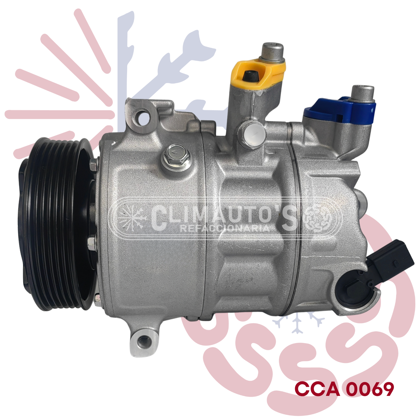 Compresor Volkswagen Golf, Jetta, GTI, Passat, Tiguan, CC, Eos, Touran, Beetle / Seat Toledo / Audi A3, A4, Q3, TT