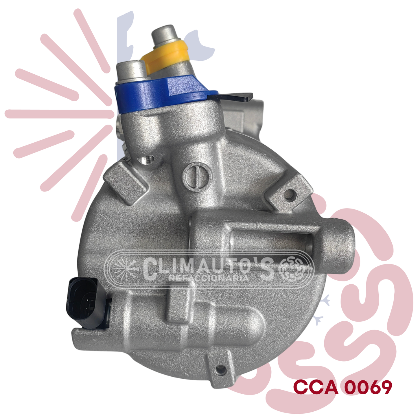 Compresor Volkswagen Golf, Jetta, GTI, Passat, Tiguan, CC, Eos, Touran, Beetle / Seat Toledo / Audi A3, A4, Q3, TT