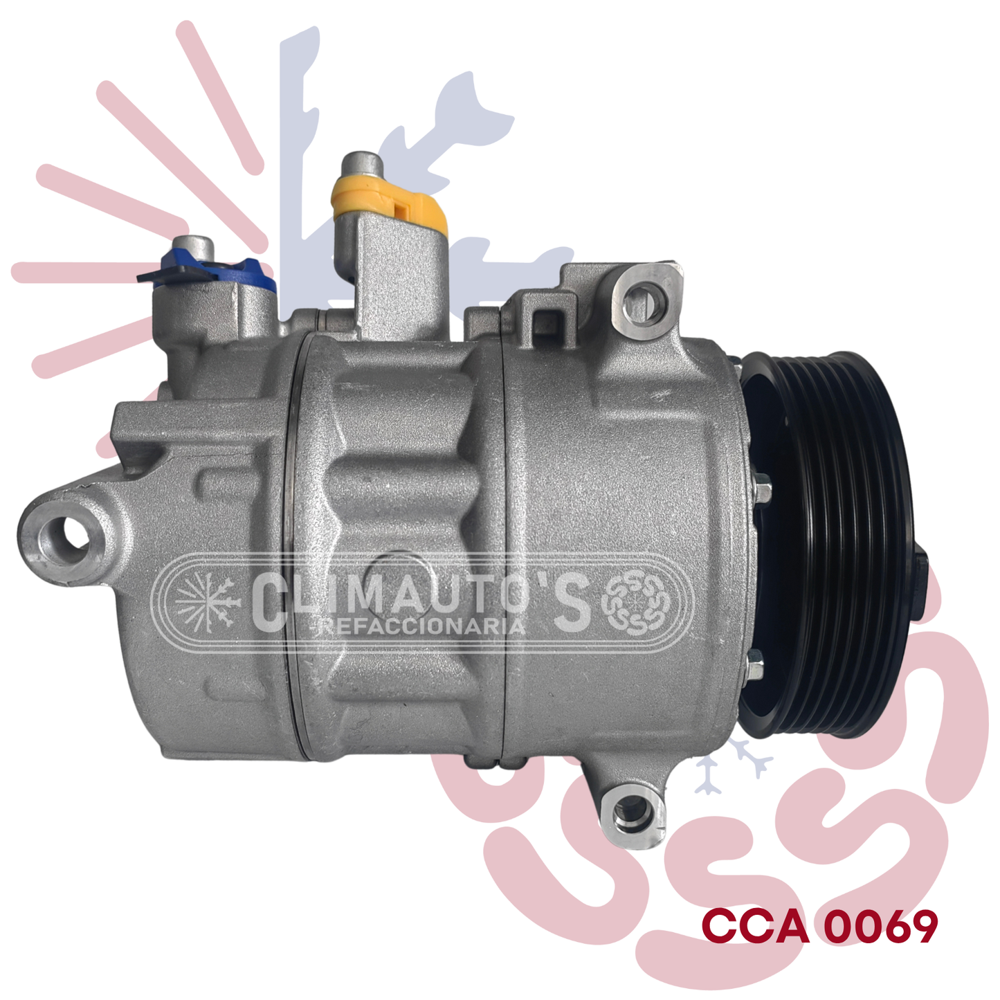 Compresor Volkswagen Golf, Jetta, GTI, Passat, Tiguan, CC, Eos, Touran, Beetle / Seat Toledo / Audi A3, A4, Q3, TT