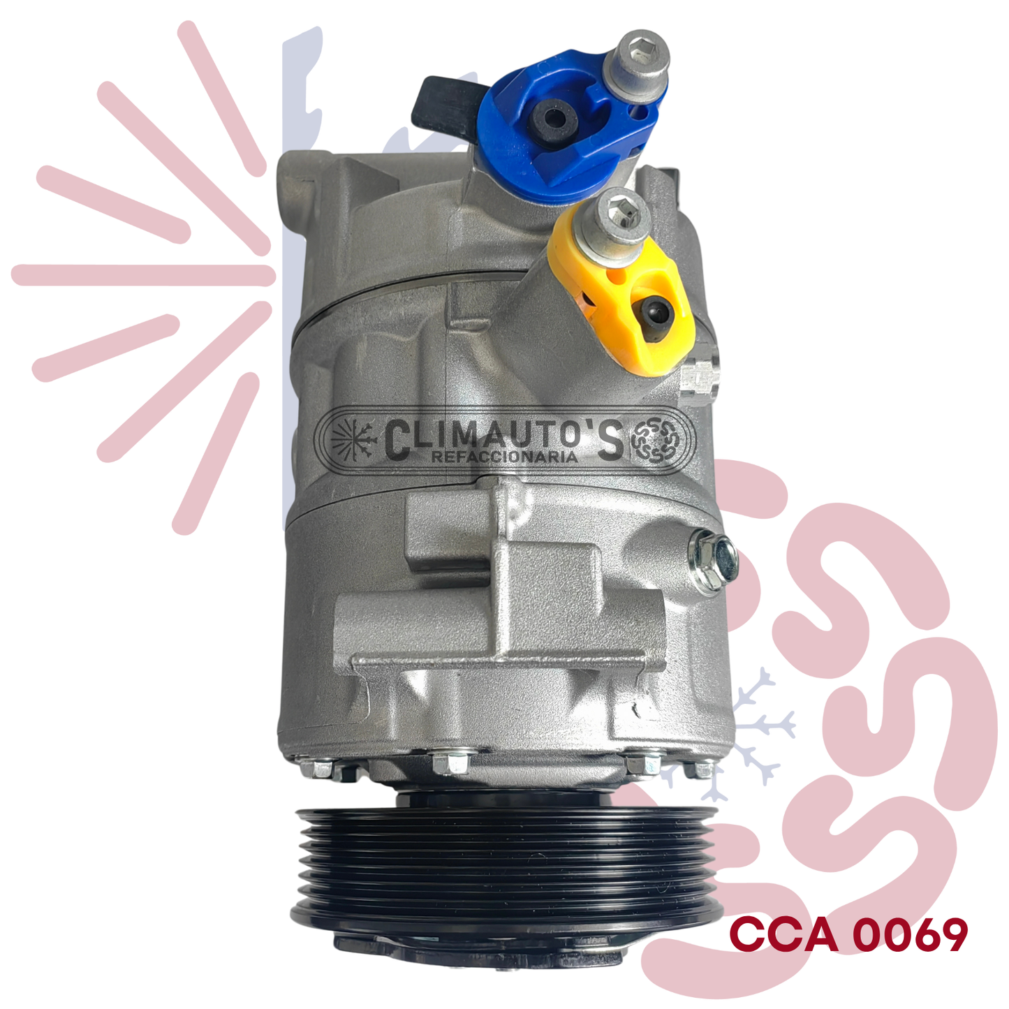 Compresor Volkswagen Golf, Jetta, GTI, Passat, Tiguan, CC, Eos, Touran, Beetle / Seat Toledo / Audi A3, A4, Q3, TT