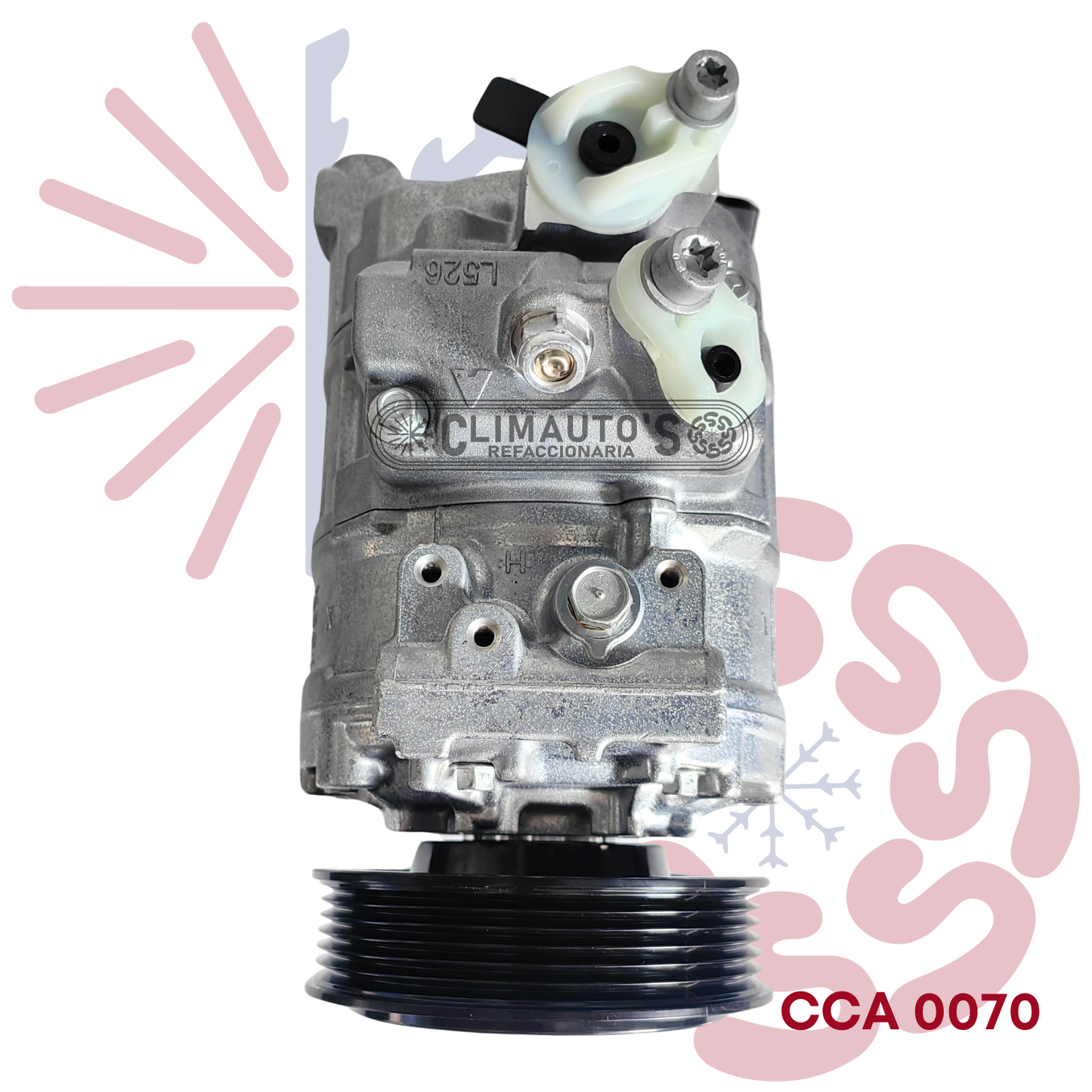 Compresor Volkswagen Jetta 2.0, Beetle, CC 2.0, Eos, Golf, GTI, Passat 1.8, Tiguan 2.0 / Audi A3 2.0
