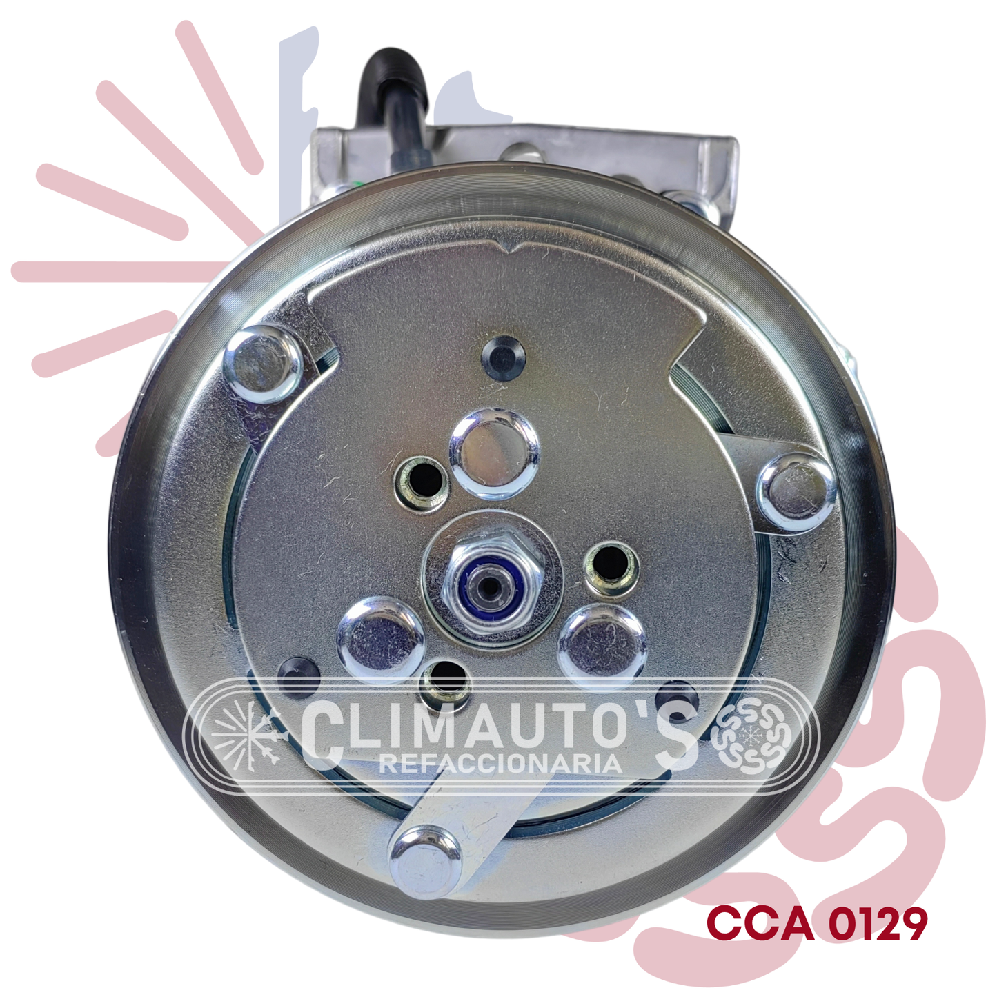 Compresor Sanden 709 Freightliner 12V 8PK