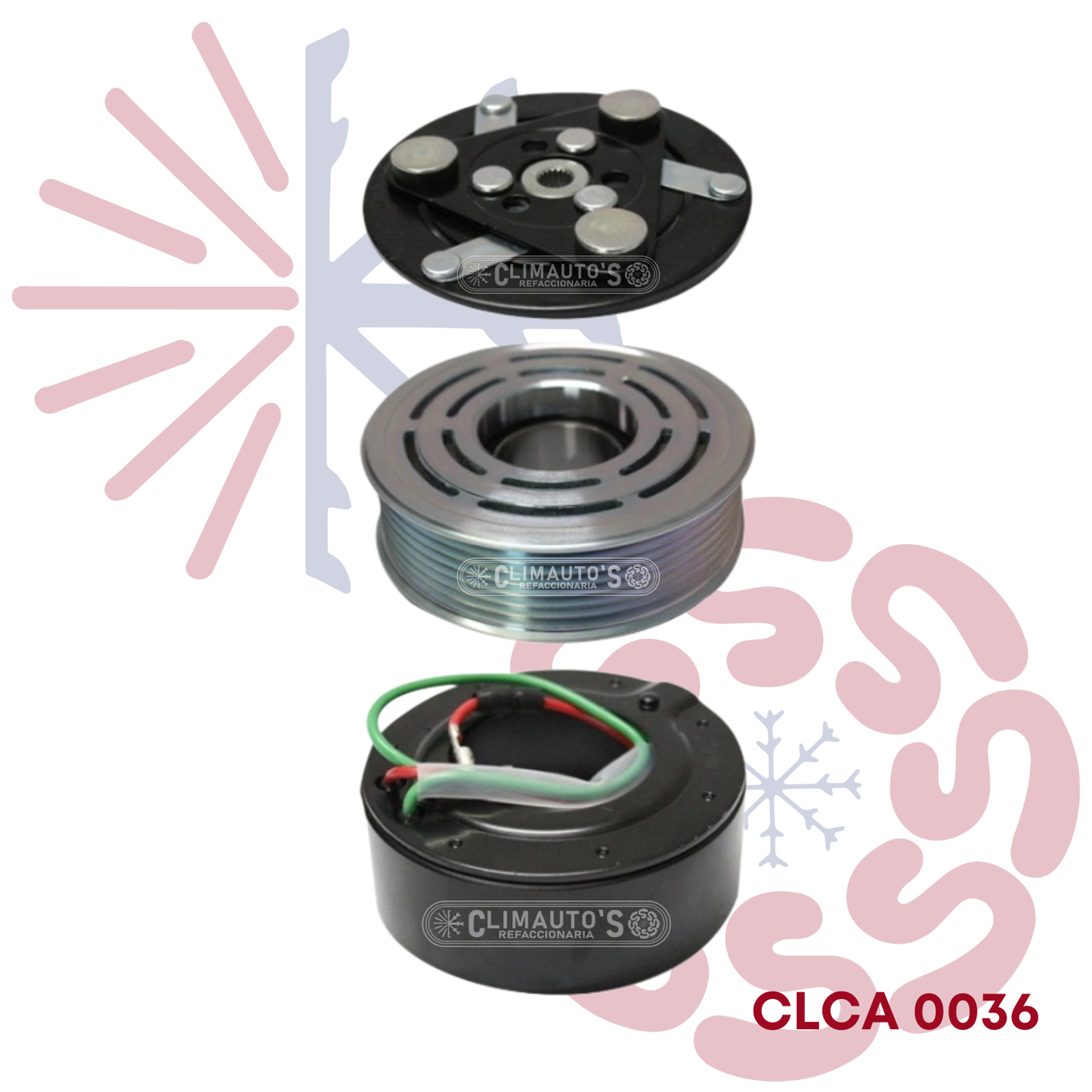Clutch Honda CR-V 2.4 7pk