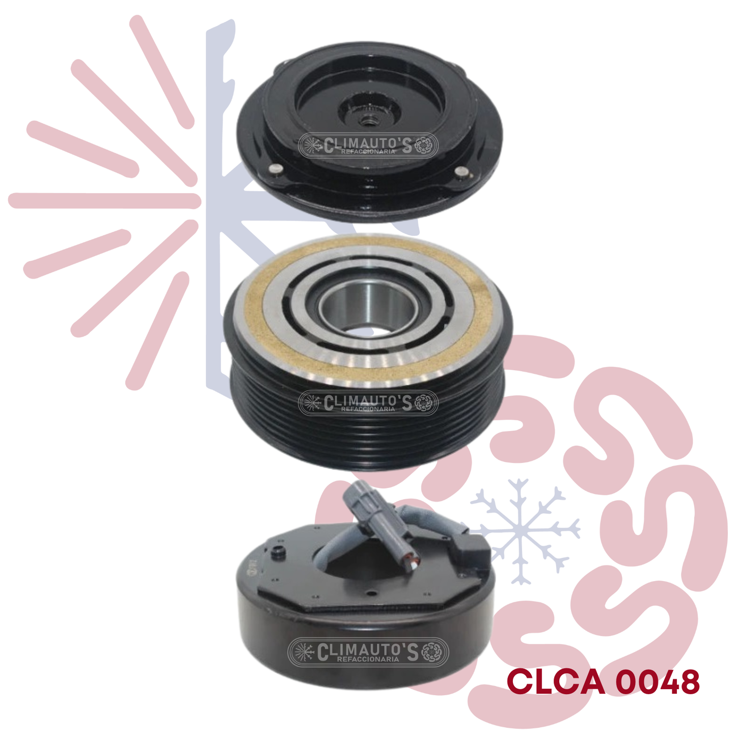 Clutch Mercedes Benz 166 7pk de diesel