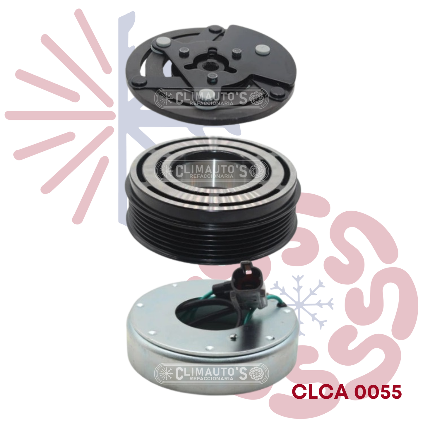 Clutch Mitsubishi 6.8T 6pk