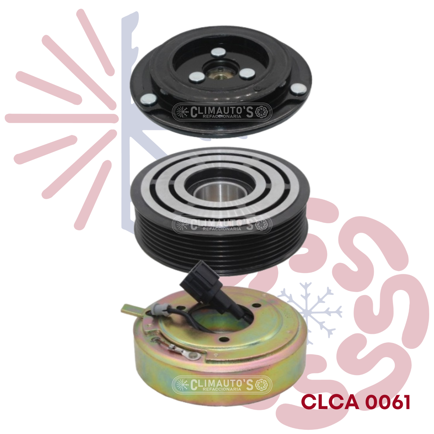 Clutch Nissan NP300 7pk polea grande