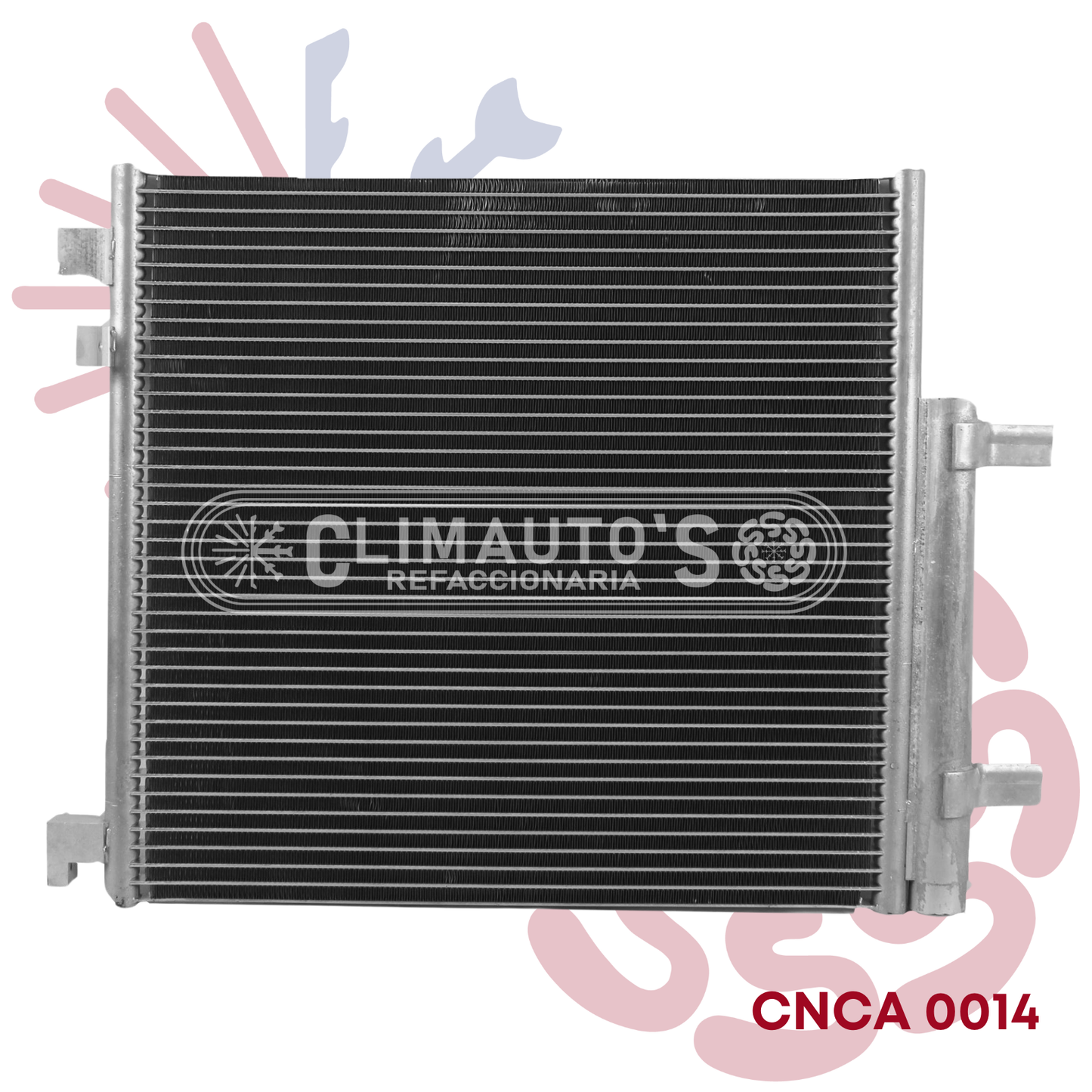 Condensador Chevrolet Spark Beat Conexión de orring Año 2003-2010