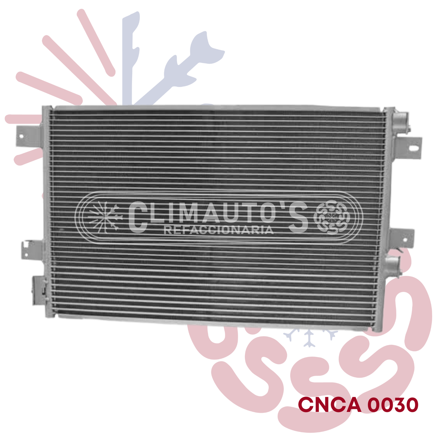 Condensador Jeep Patriot (Sin filtro y con enfriador de aceite) Año 2007-2016