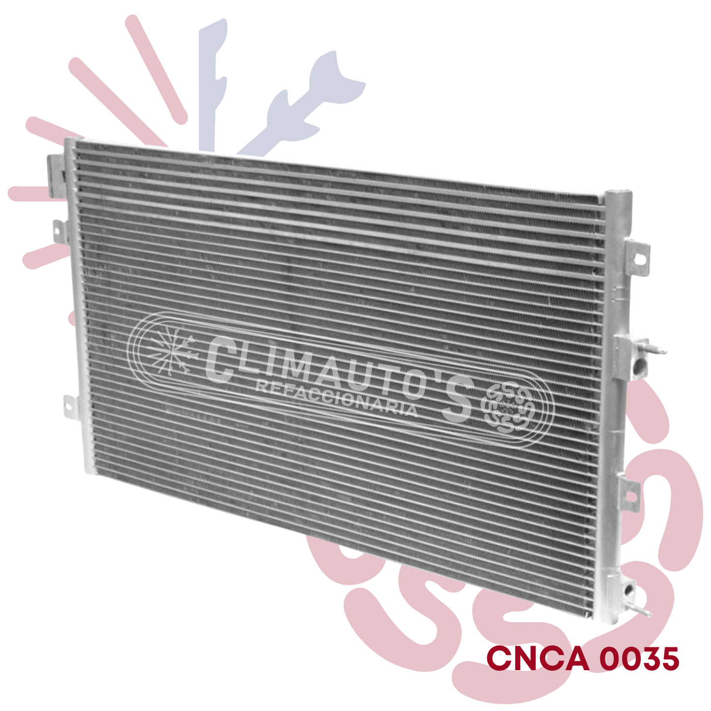 Condensador Chrysler Sebring / Dodge Stratus Año 2001-2003