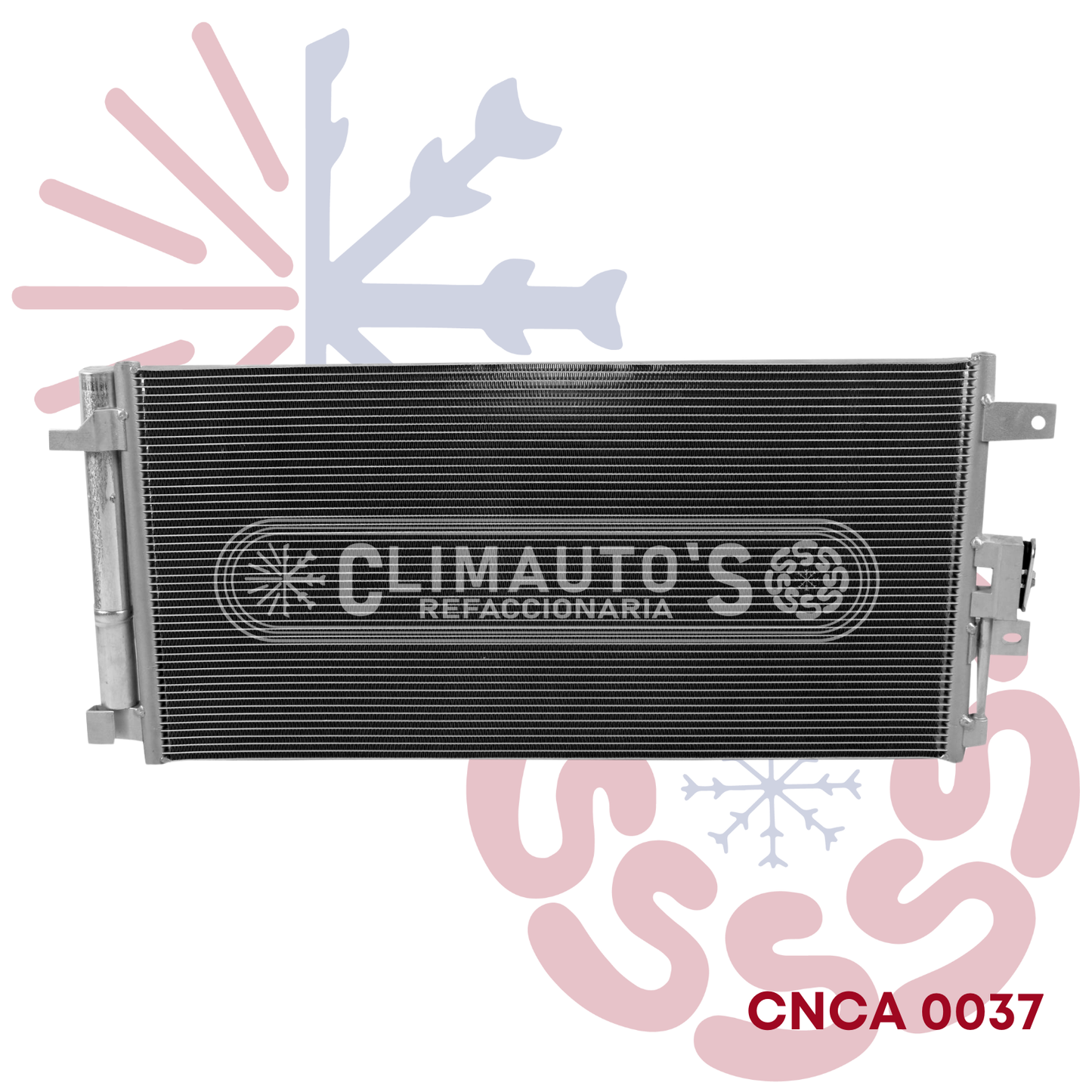 Condensador Fiat Uno, 500 Año 2011-2019