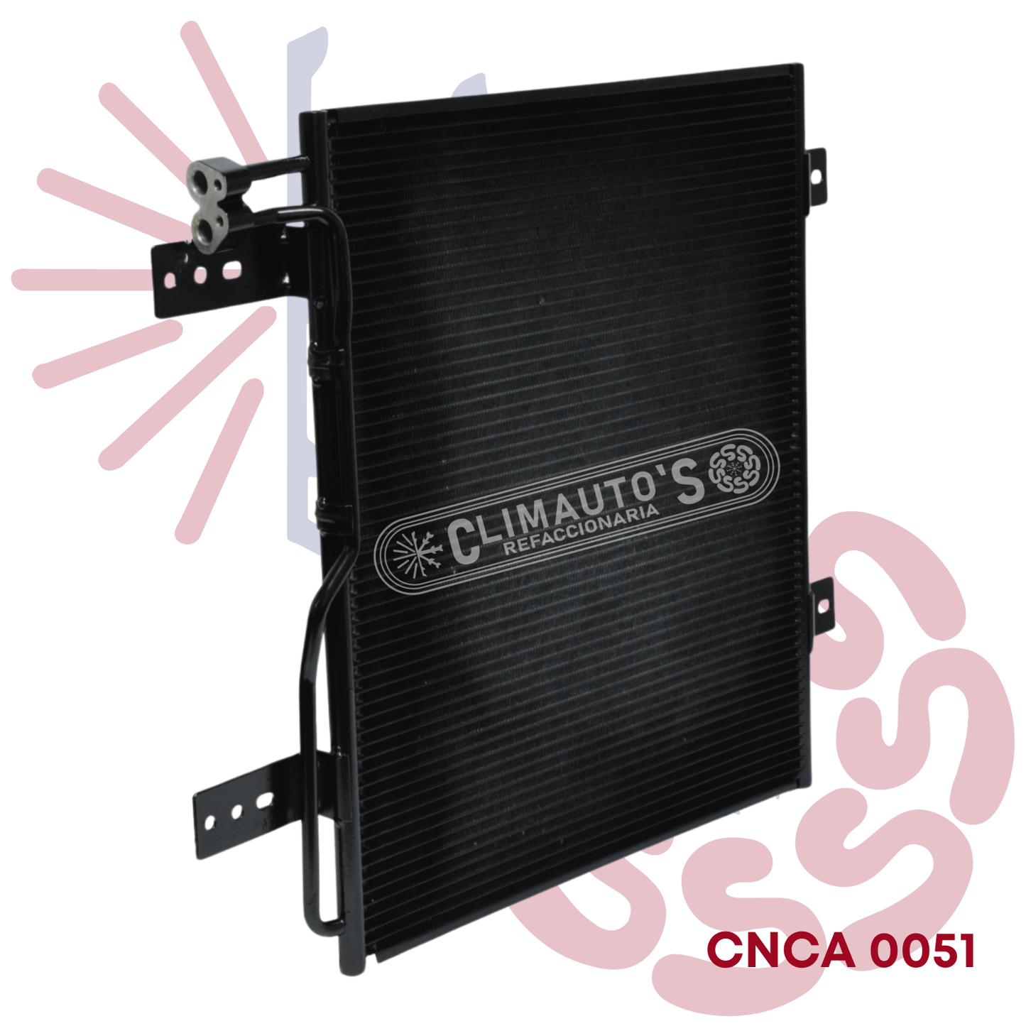 Condensador Ford F-650, F-750 / International 4200, 4300, 4400, 3200 Año 2002-2008