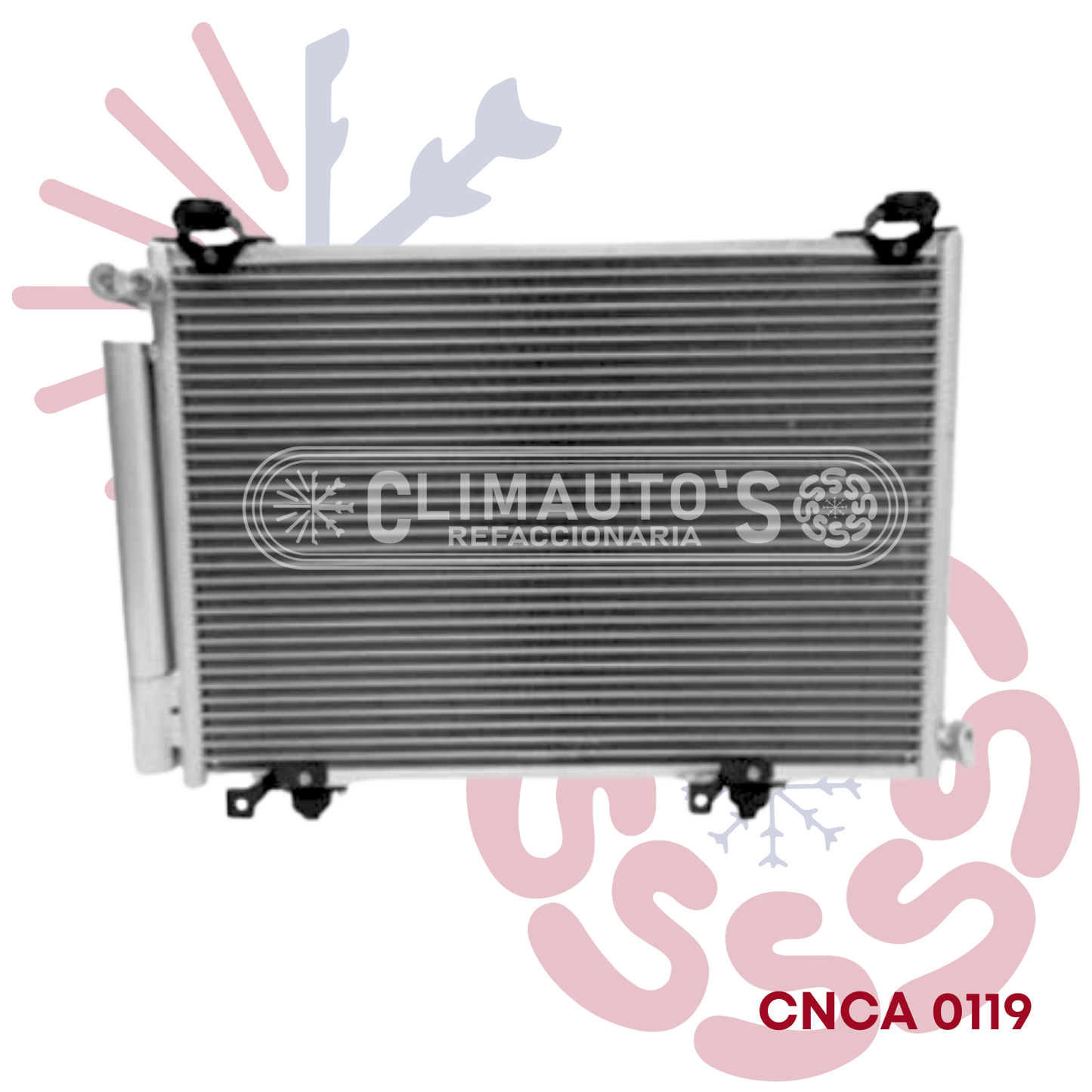 Condensador Toyota Yaris Año 2000-2002