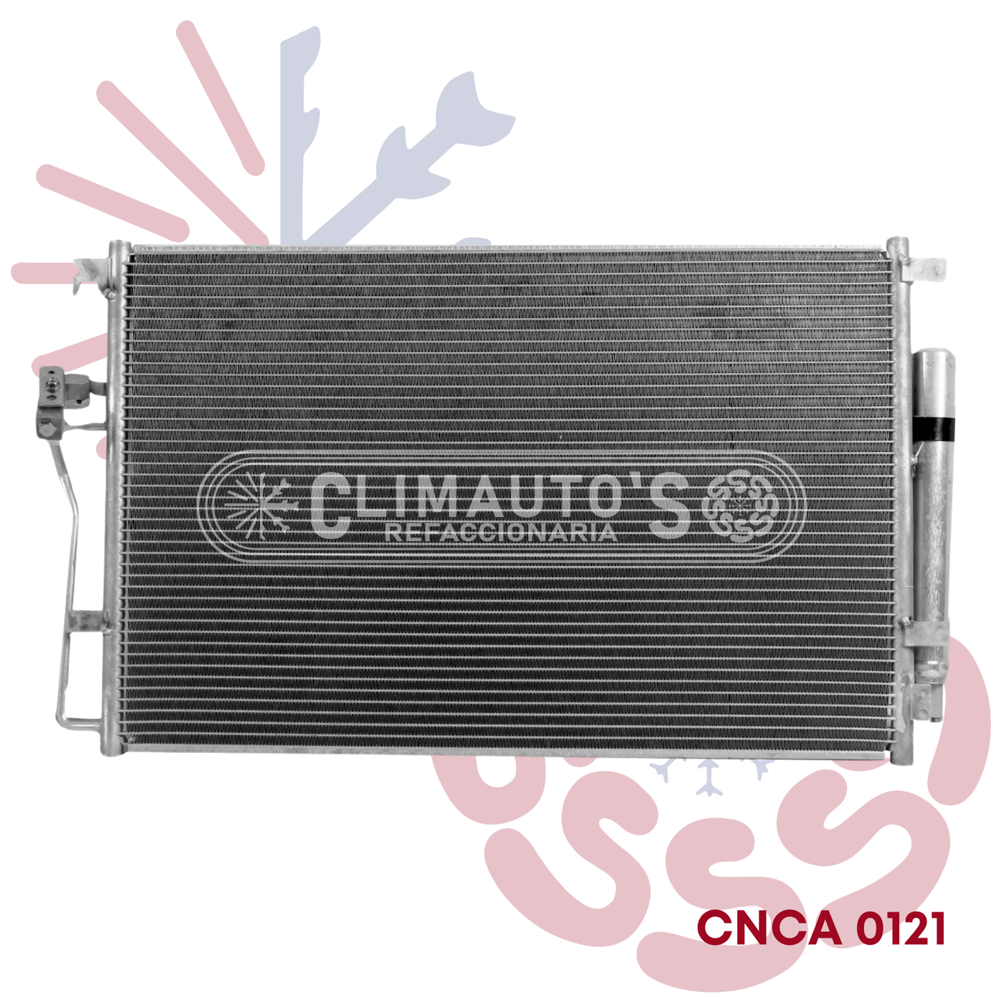 Condensador Volkswagen Crafter / Mercedes Benz Sprinter Año 2006-2010