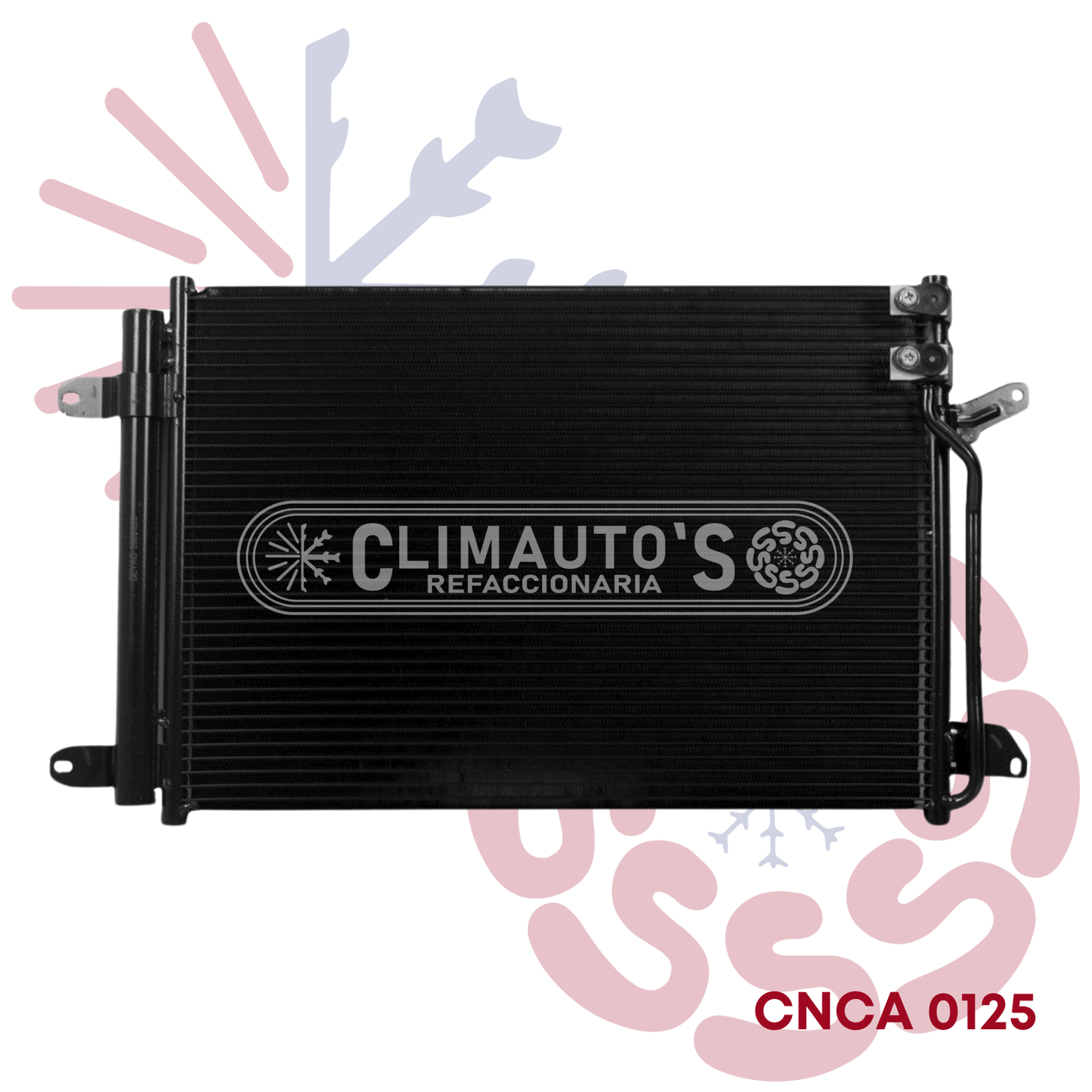 Condensador Volkswagen Jetta MK6 Conexion Seal Washer Año 2015-2019