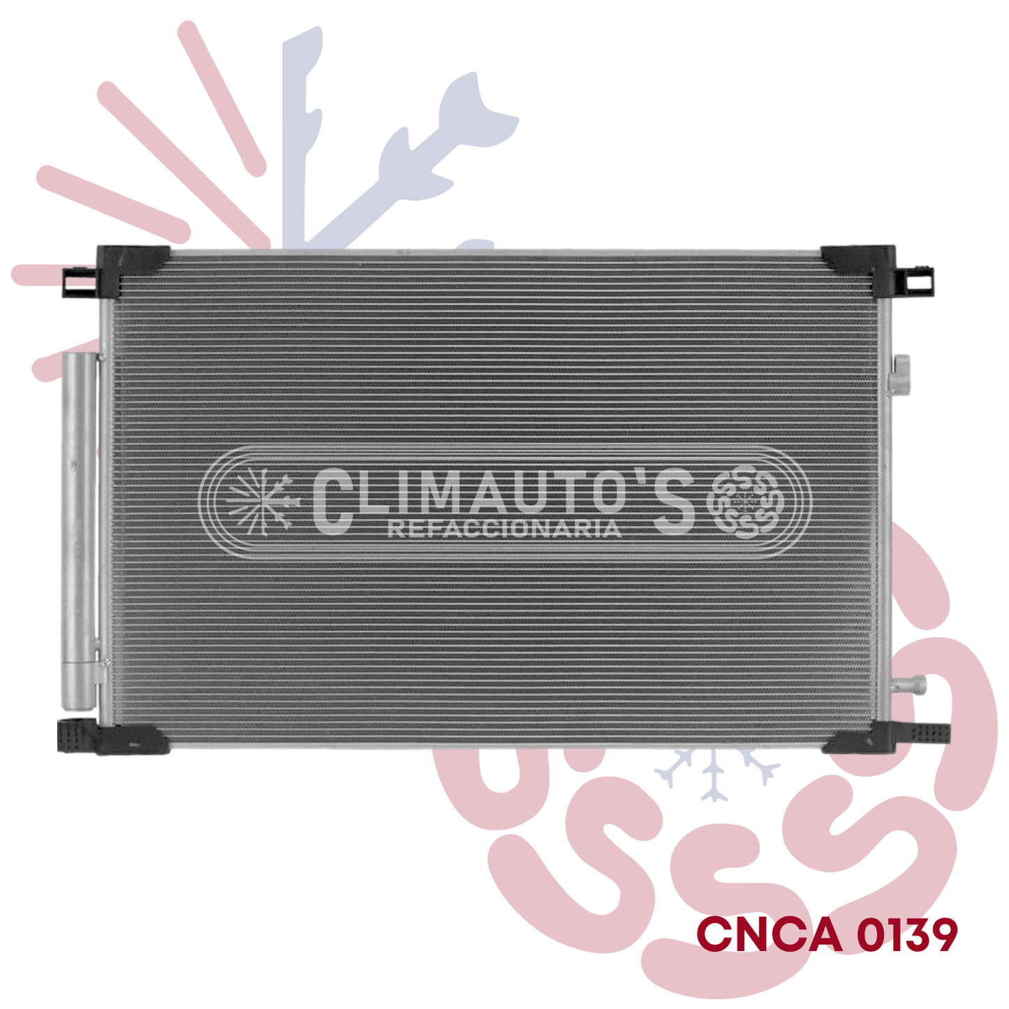 Condensador Toyota Camry, RAV4, Avalon Año 2018-2024