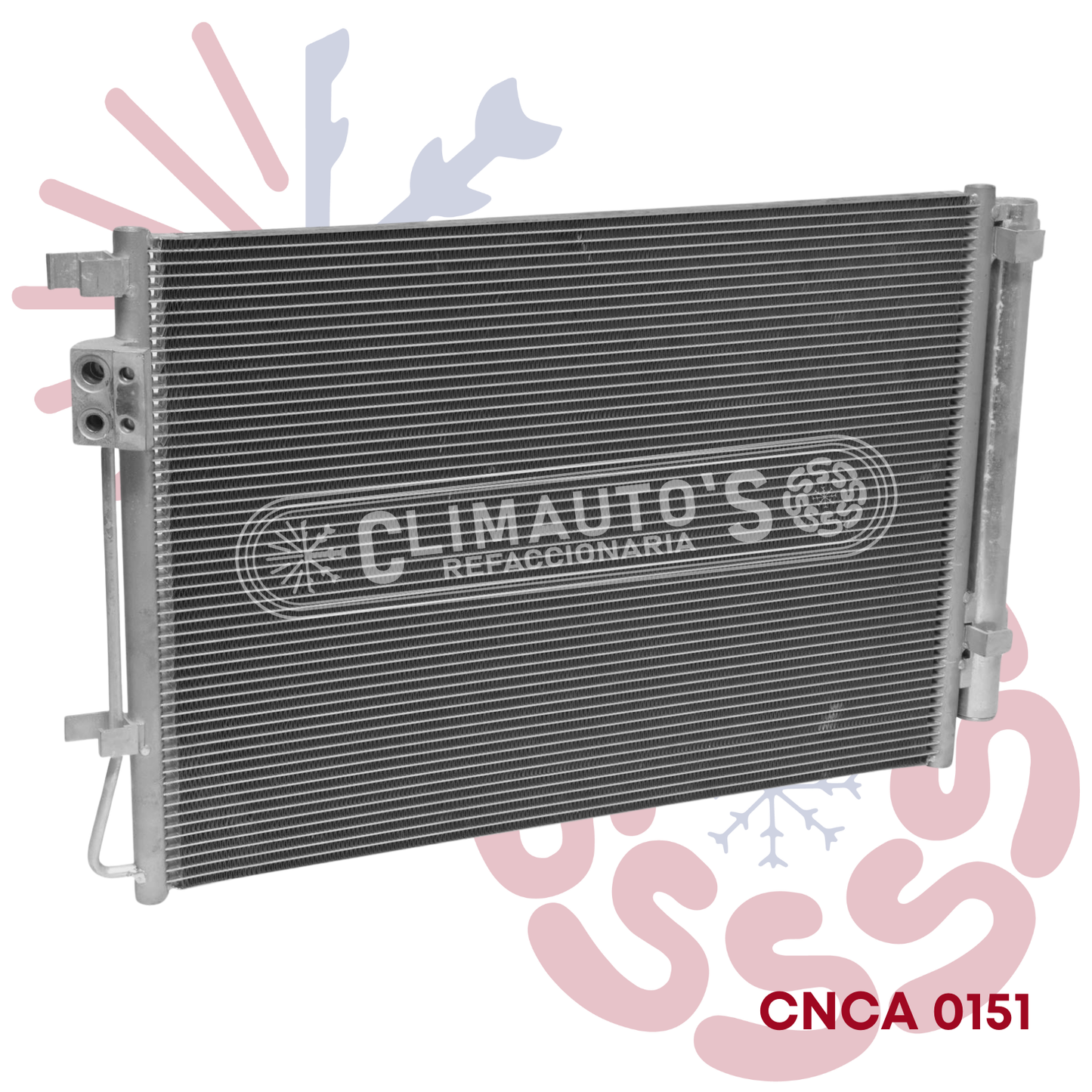 Condensador Hyundai Accent / Kia Rio Año 2018-2023