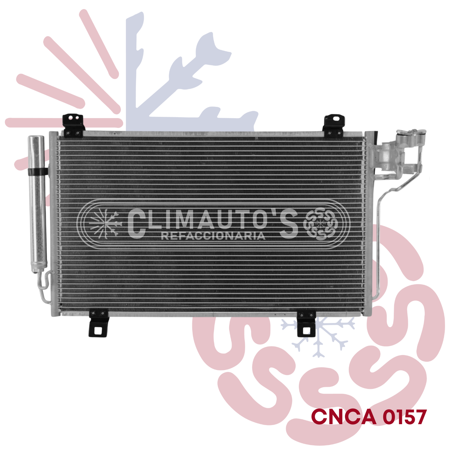 Condensador Mazda 3 Año 2014-2018