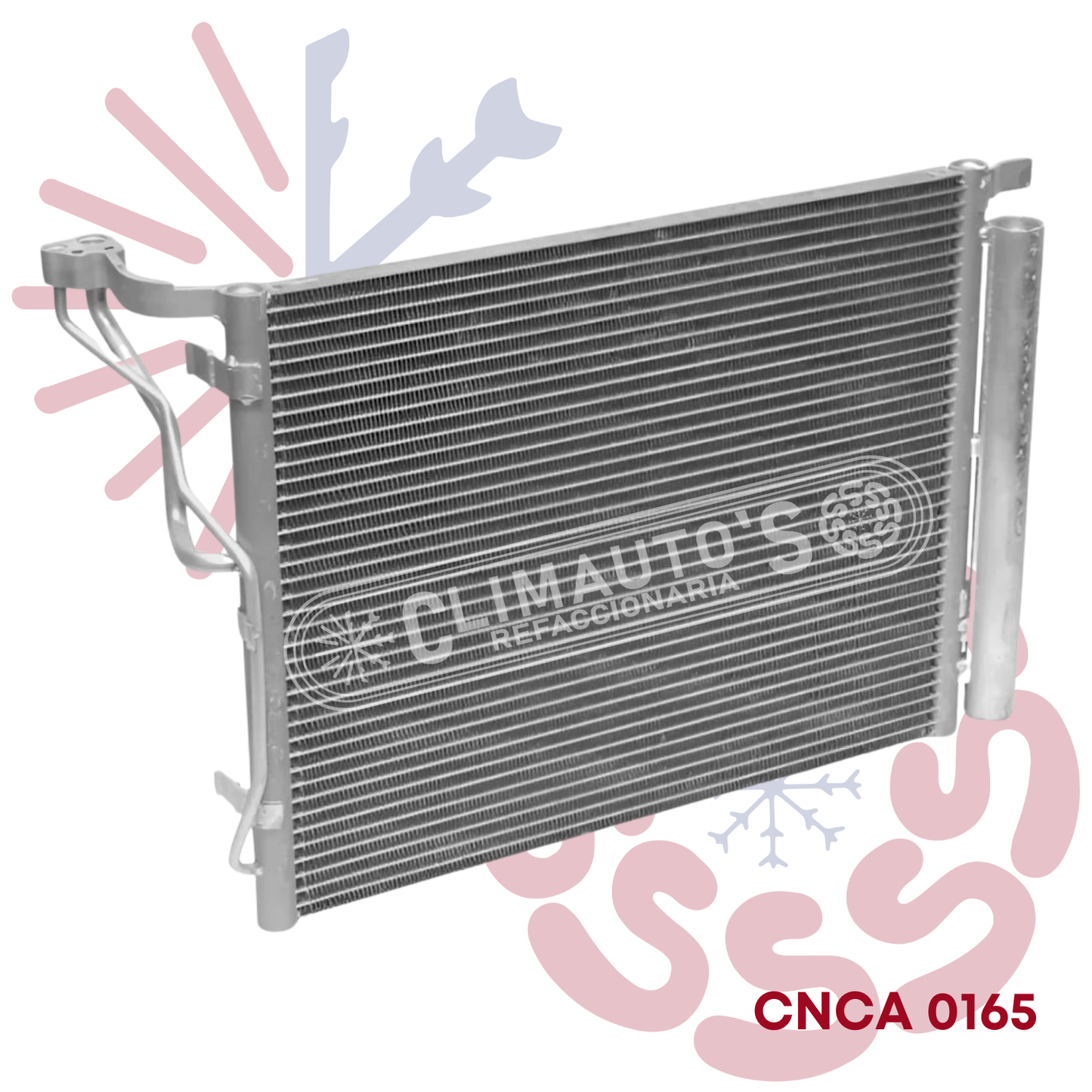 Condensador Hyundai Sonata / Kia Optima Año 2011-2015