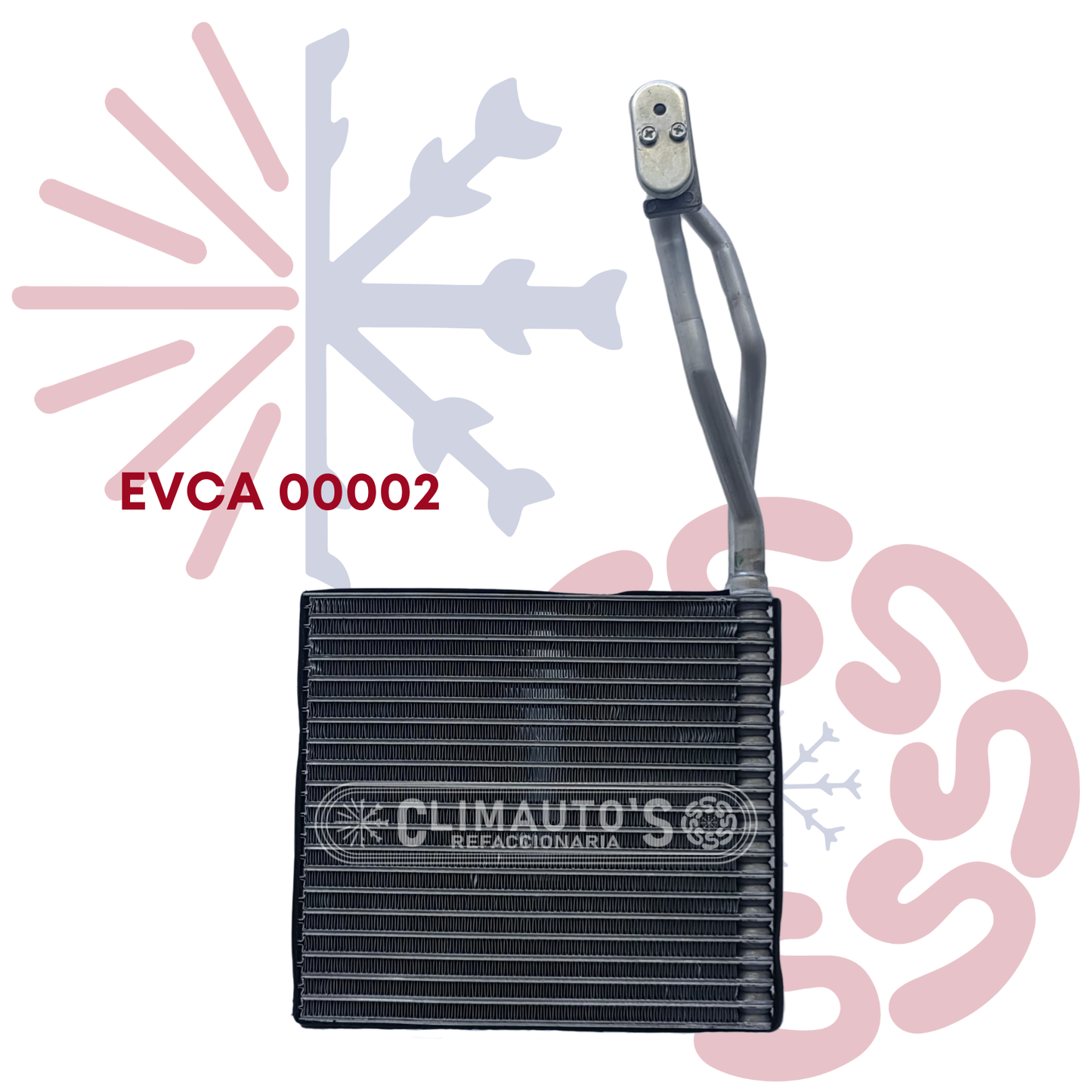 Evaporador Chevrolet Aveo nueva generación Año 2018-2023 (22*24.5*6 cm)