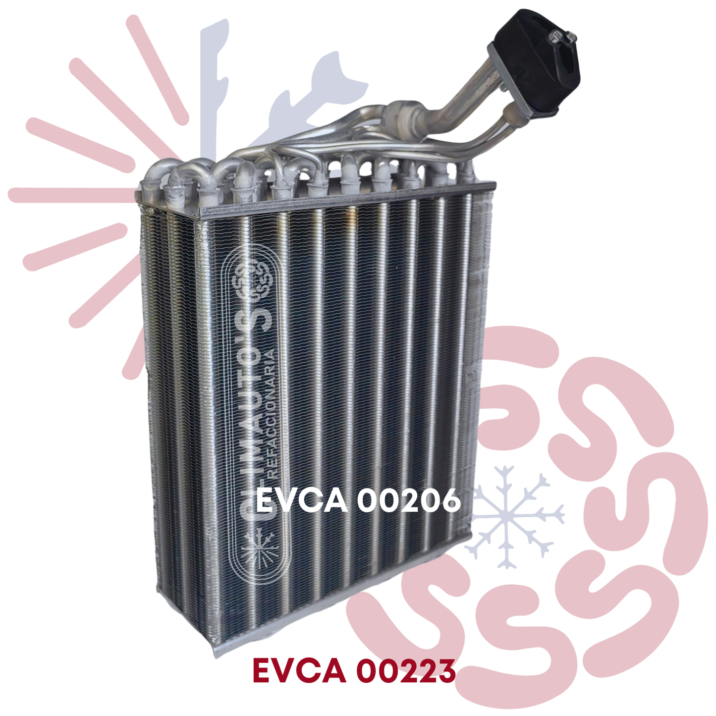 Evaporador Volkswagen Jetta A3, Cabrio Año 1993-1999
