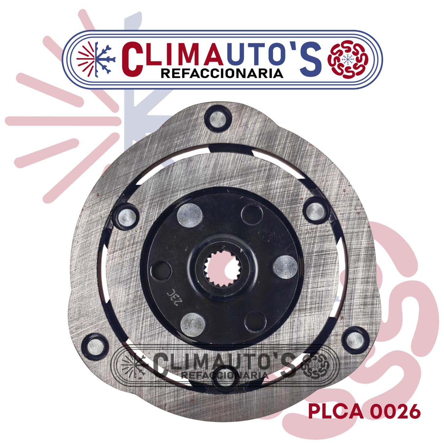 Plato de arrastre Mitsubishi (16 Muescas con guía)