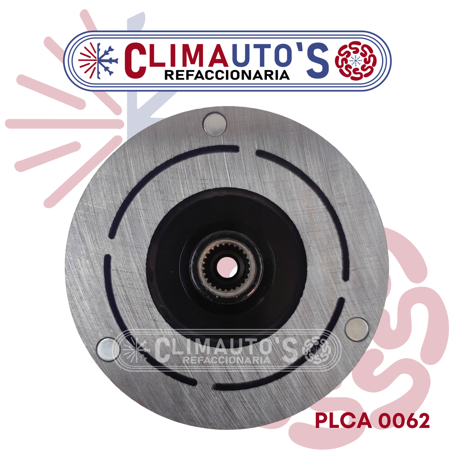 Plato de arrastre 10 PA (25 Muescas)