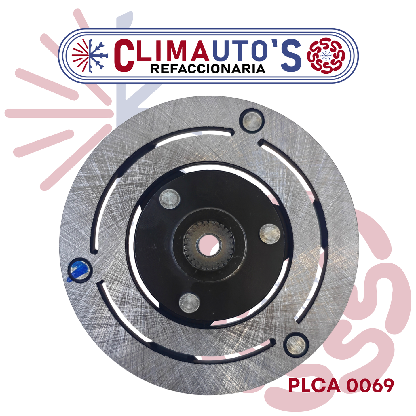 Plato de arrastre Ford Figo / Toyota Hilux / Chevrolet Spark NG (25 Muescas)