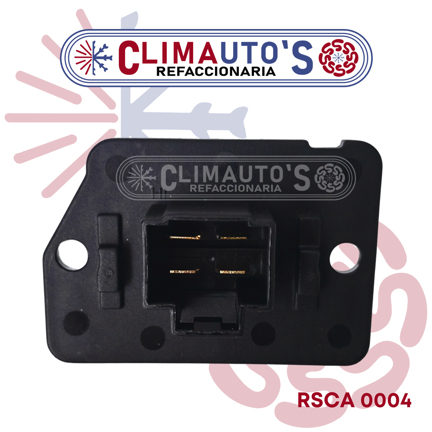Resistencia Hyundai Elantra, Santa Fe, Sonata / Kia Forte, Optima, Sorento Año 2006-2023