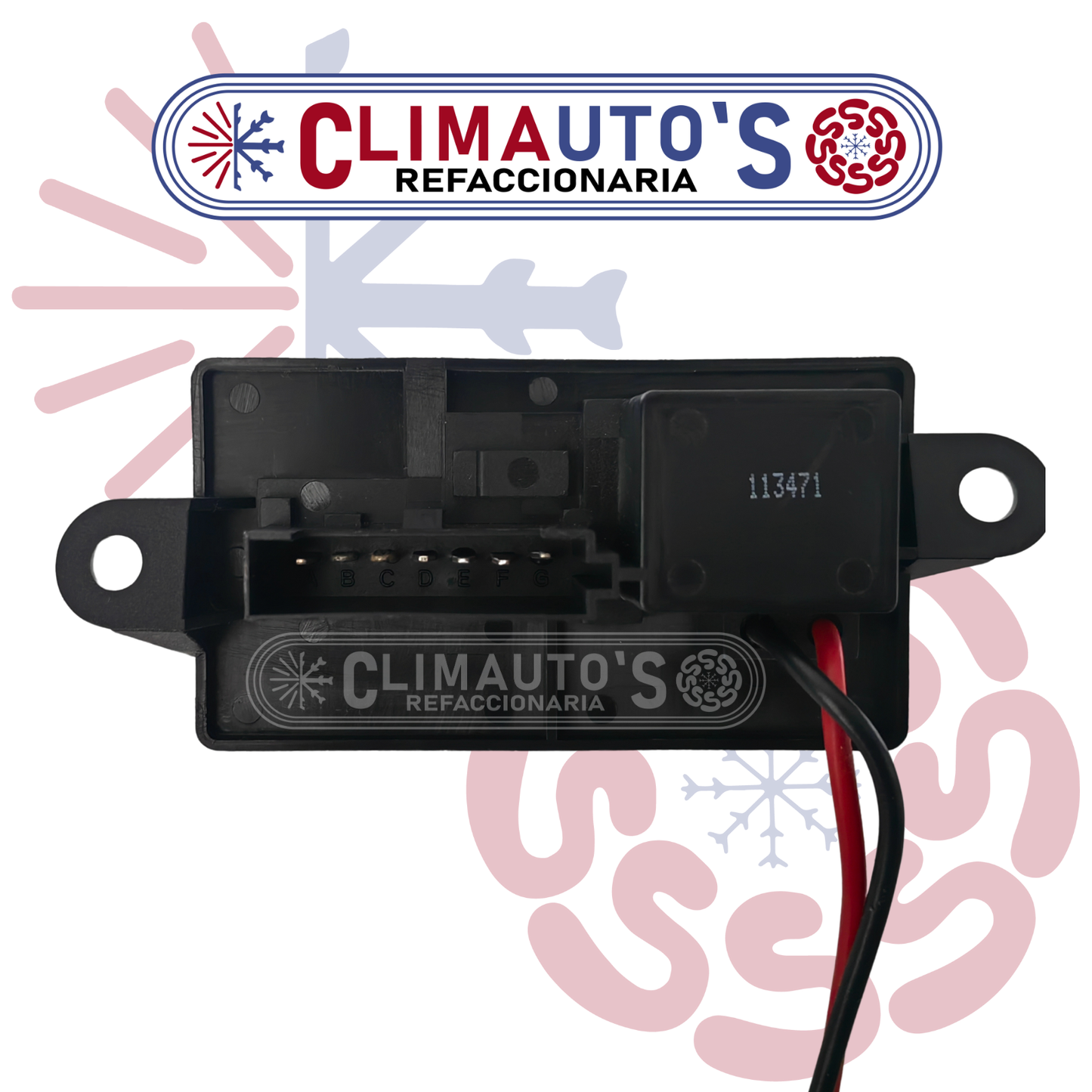 Resistencia Chevrolet Suburban, Silverado, Tahoe, Avalanche / Cadillac Escalade / GMC Sierra, Yukon Año 2003-2007