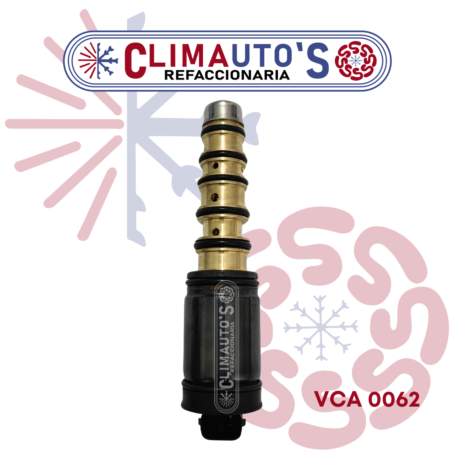 Válvula de compresión Toyota Highlander 7 Orrings conector universal
