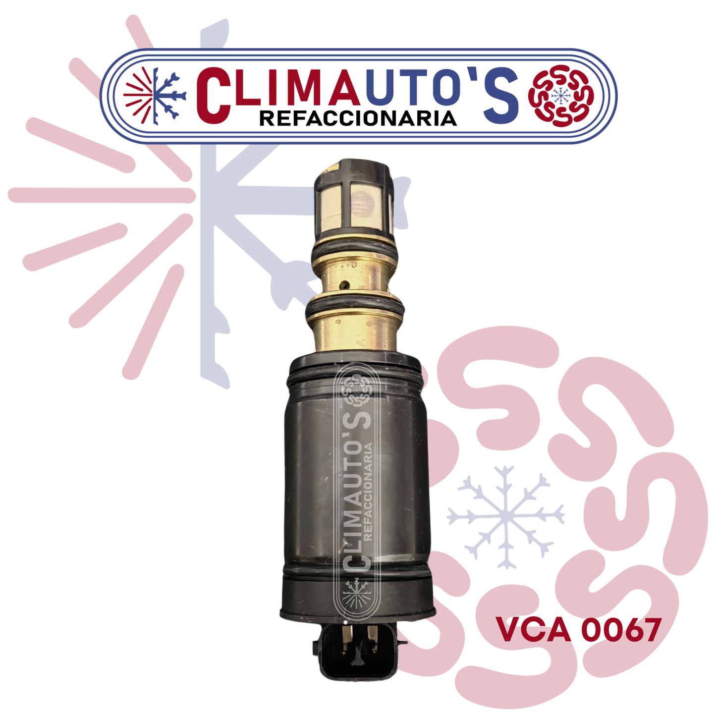 Válvula de compresión Mercedes Benz / Toyota conector universal