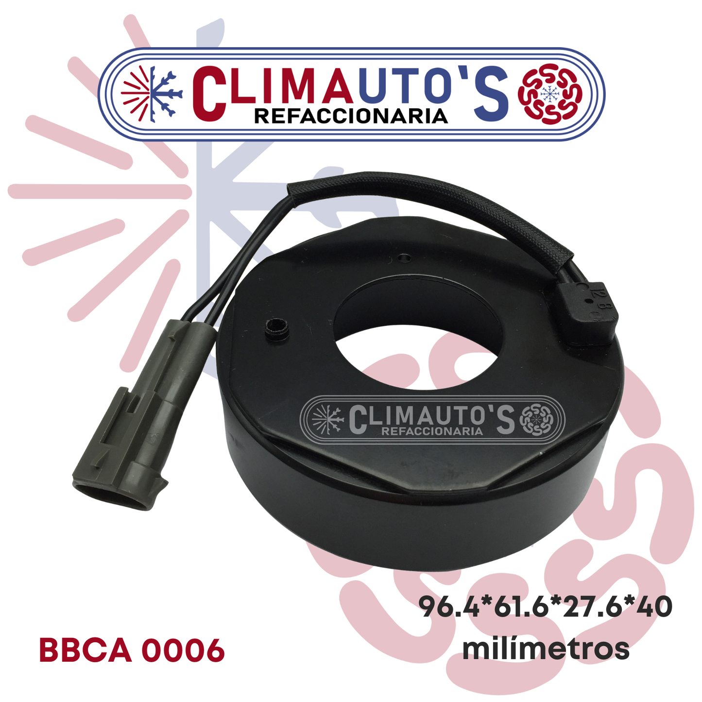 Bobina Denso, conector Chevrolet